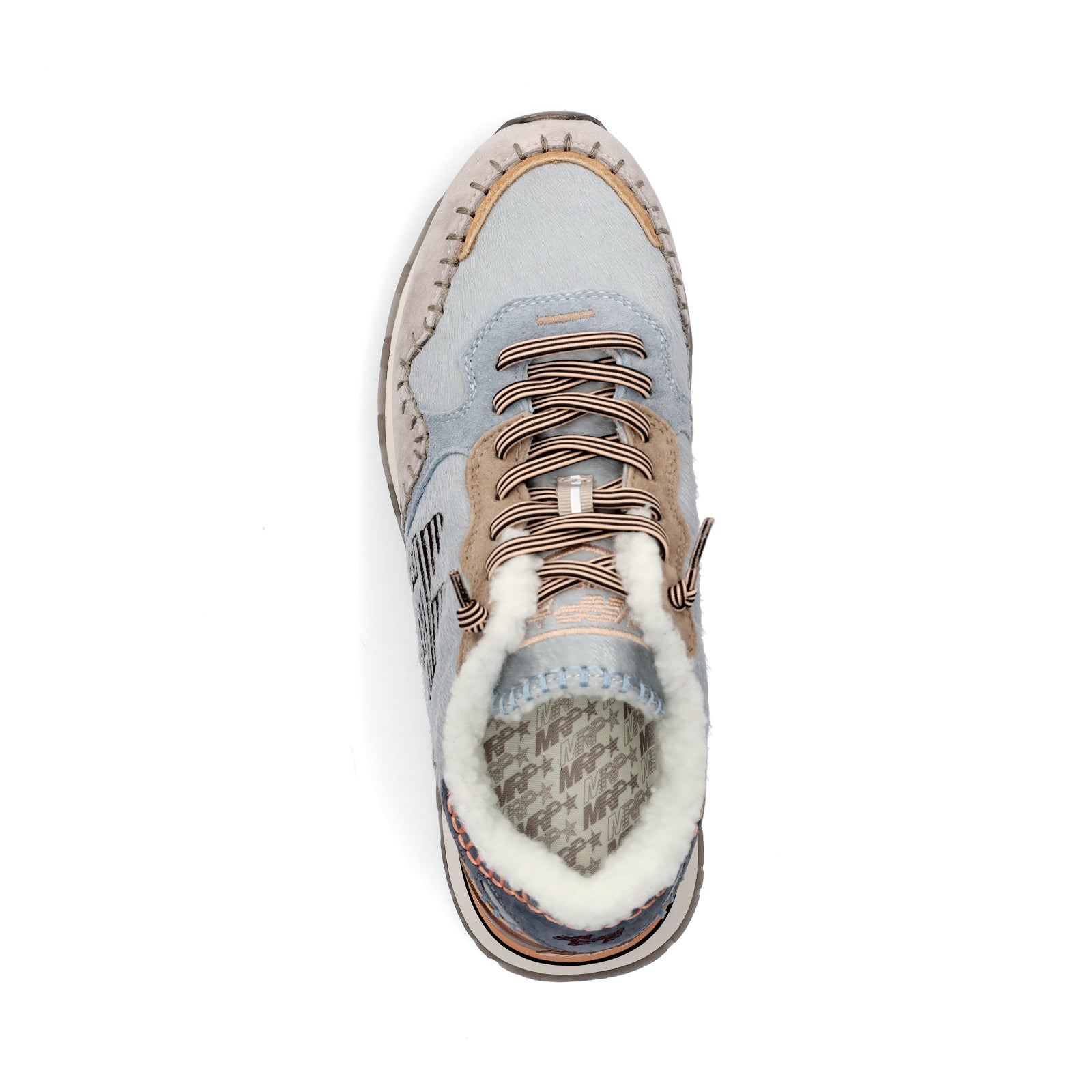 Maripé Damen Sneaker Amsterdam blau combi