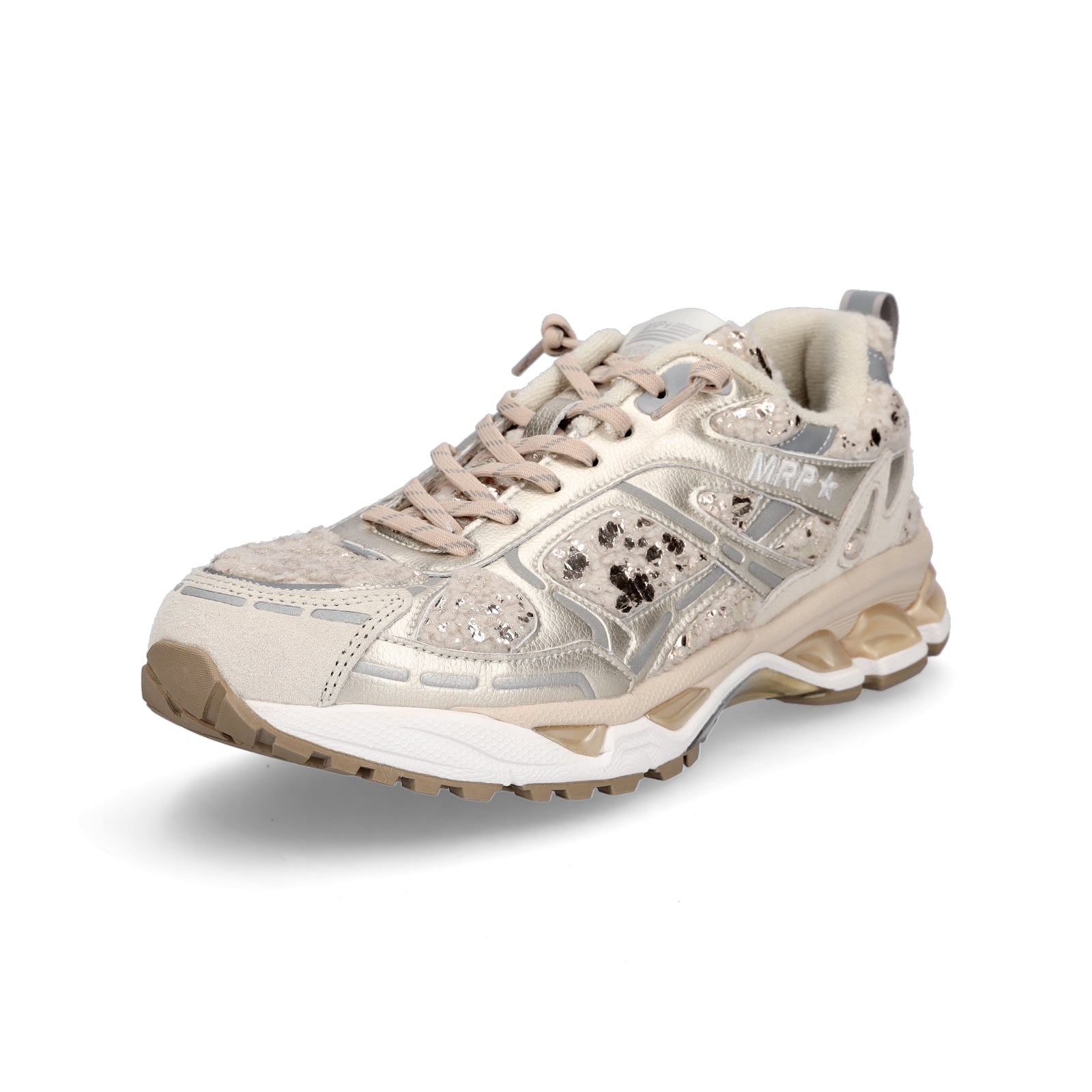 Maripé Damen Sneaker Amsterdam beige combi