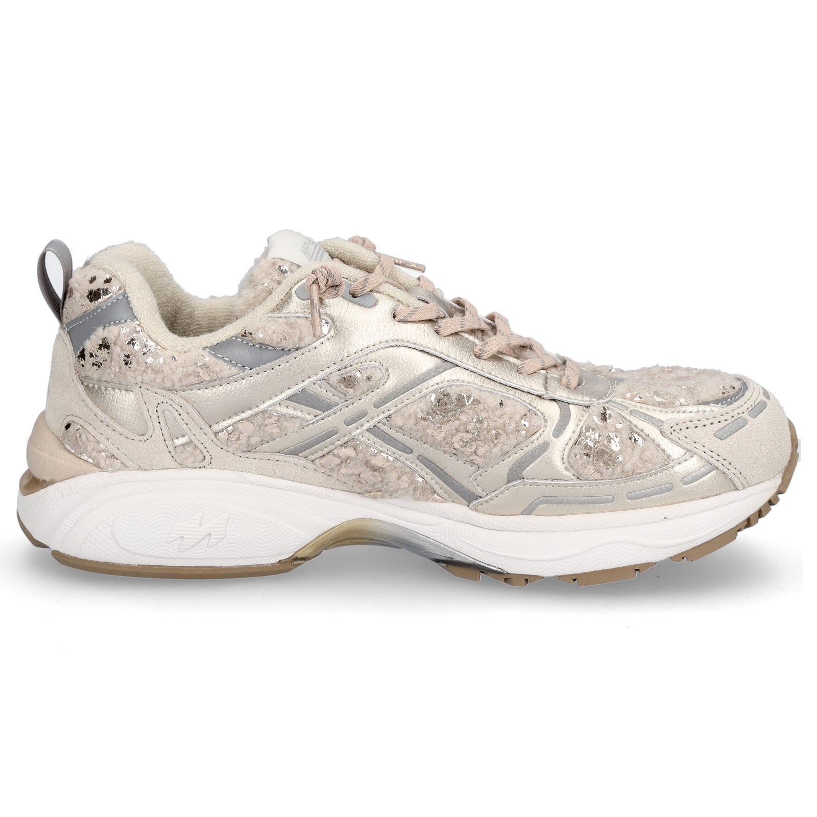Maripé Damen Sneaker Amsterdam beige combi