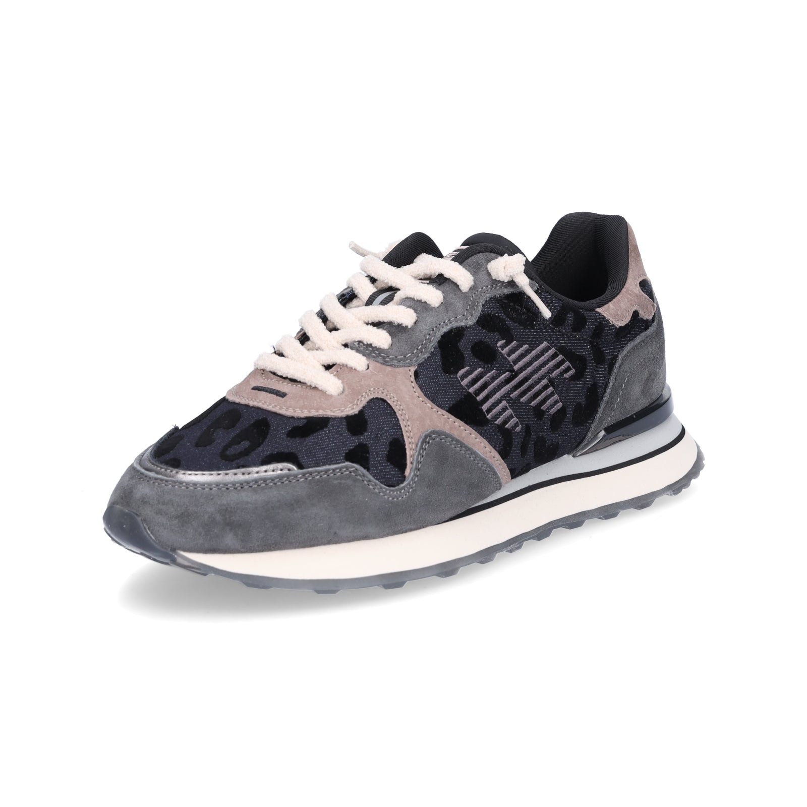 Maripé Damen Sneaker Amsterdam grau leo