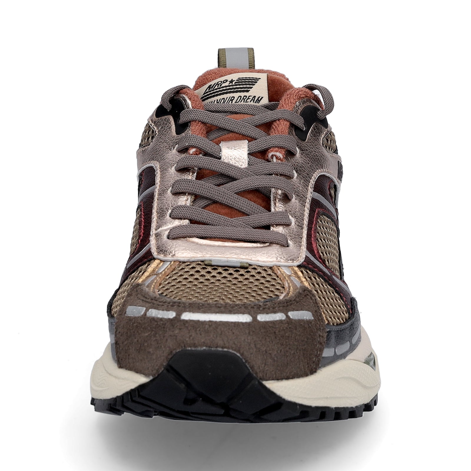 Maripé Damen Sneaker Amsterdam metallic combi