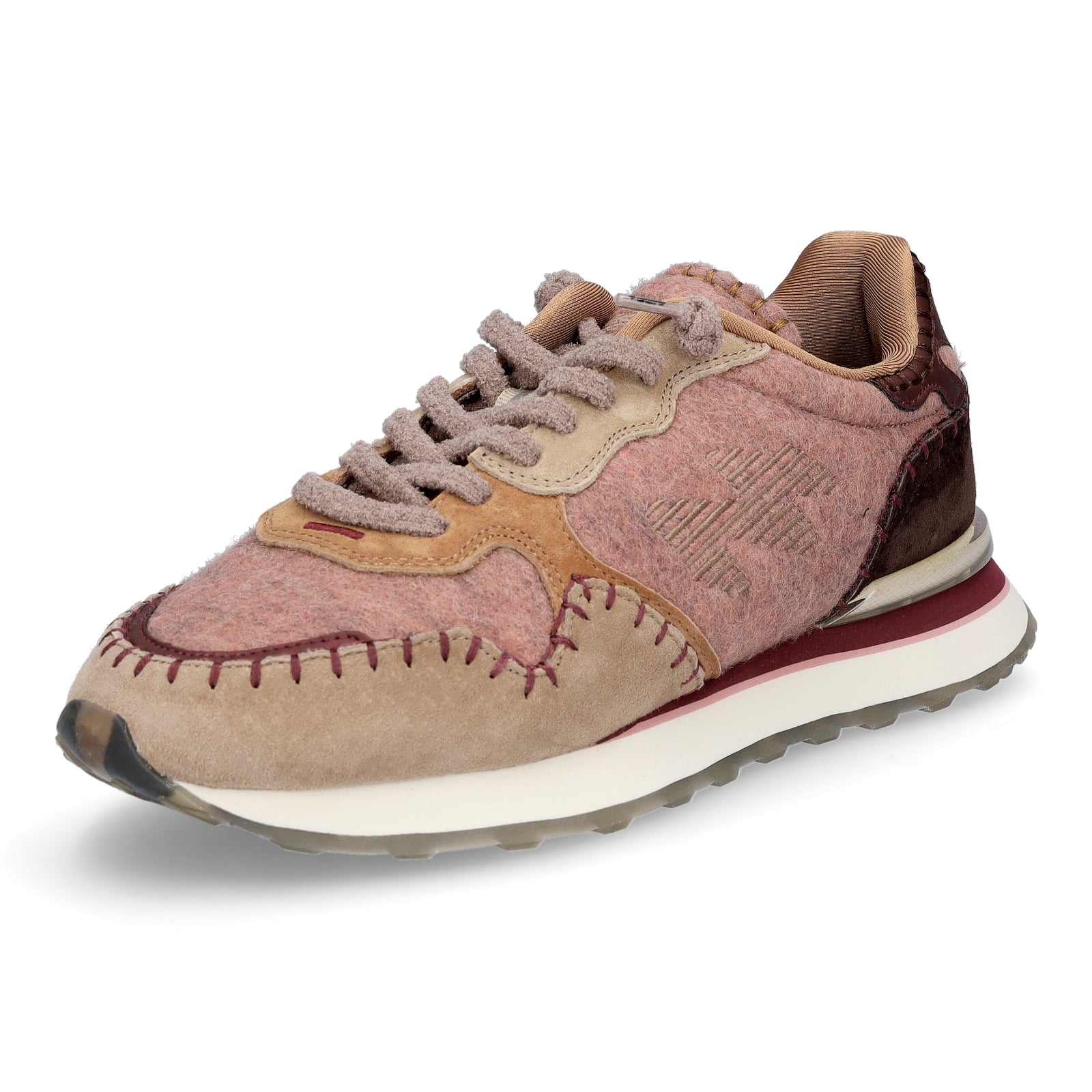 Maripé Damen Sneaker Amsterdam rosa combi