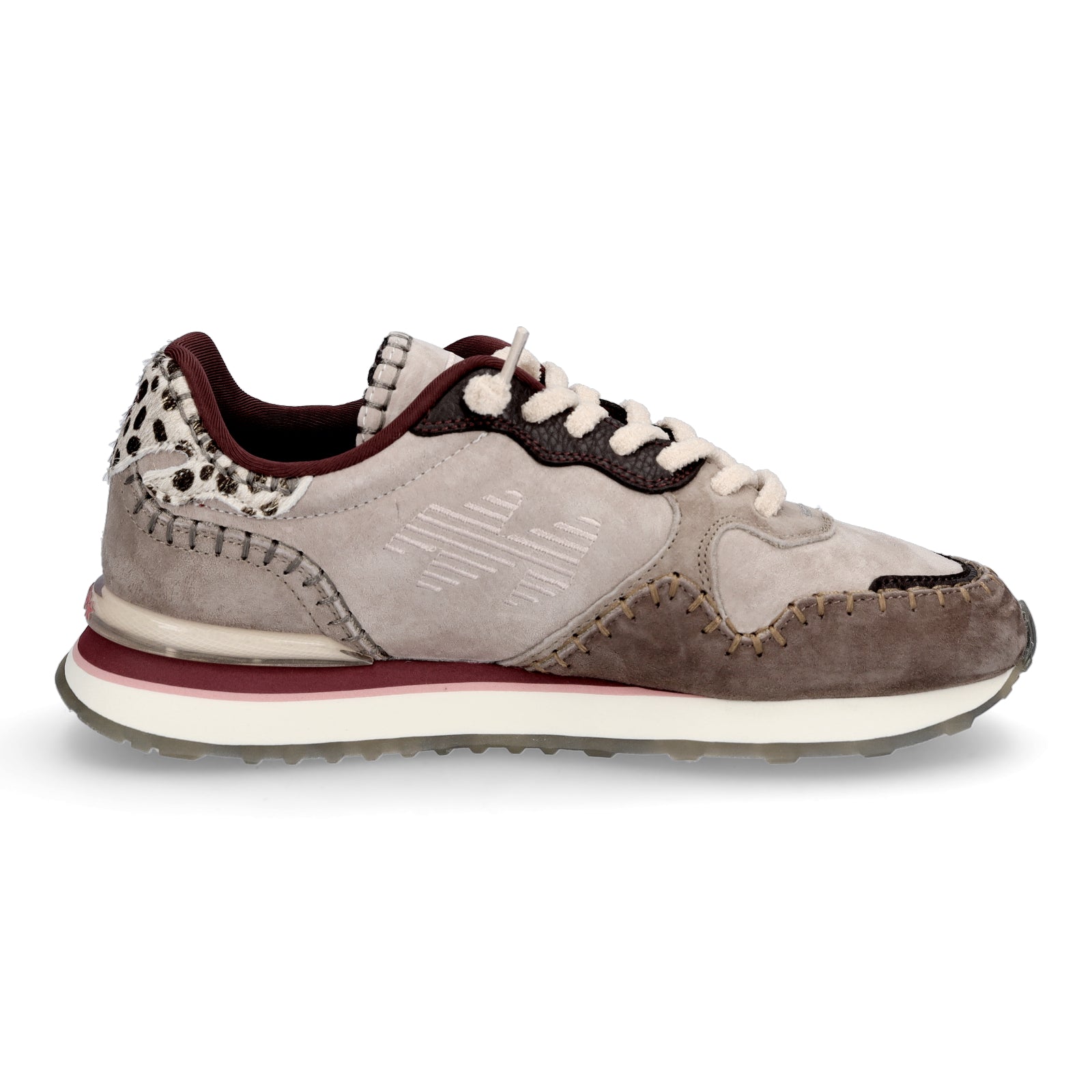 Maripé Damen Sneaker Amsterdam grau taupe