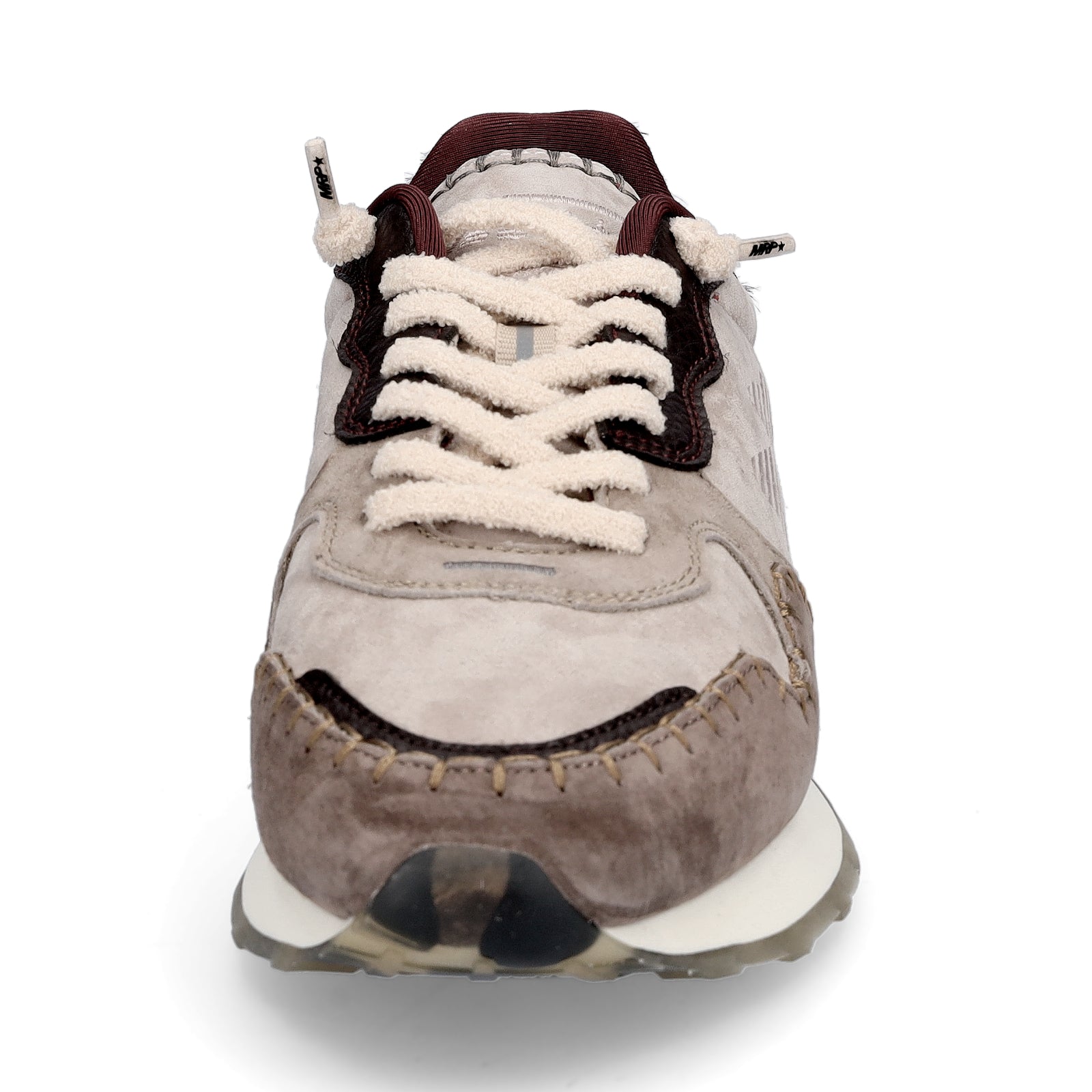 Maripé Damen Sneaker Amsterdam grau taupe