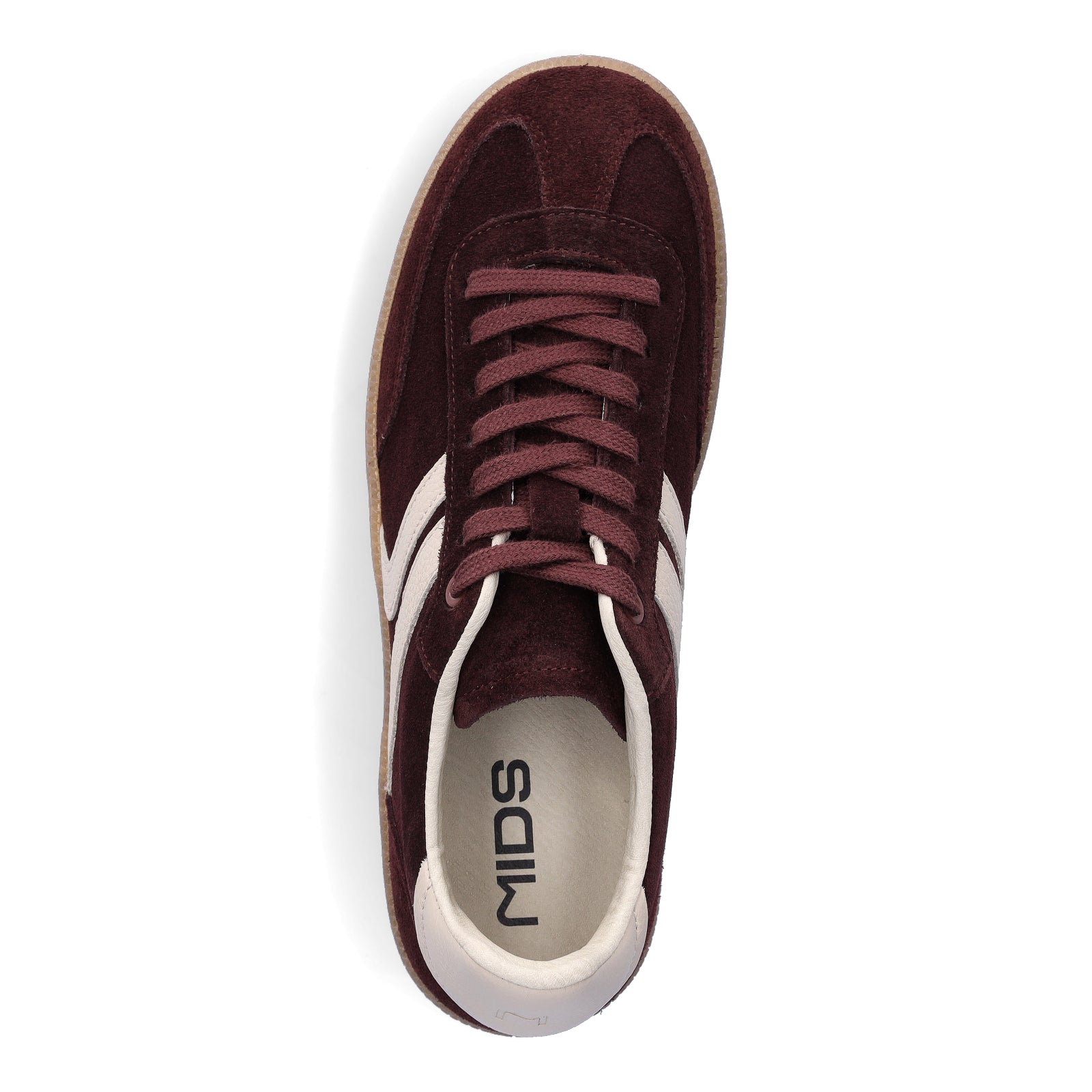 bordeaux/cream