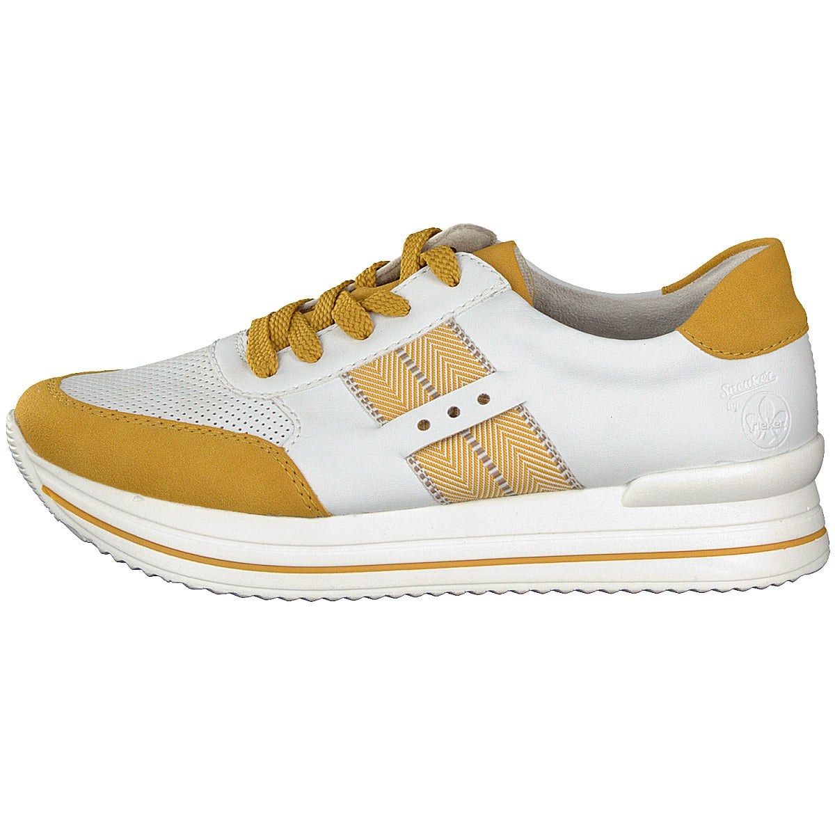 Rieker Damen Sneaker weiß