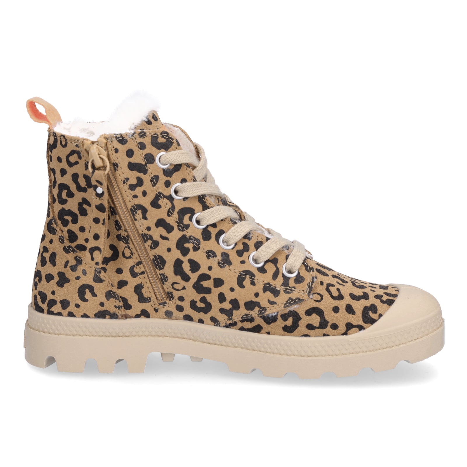 Palladium Damen Sneaker Pampa Hi Zip Wl braun Leo