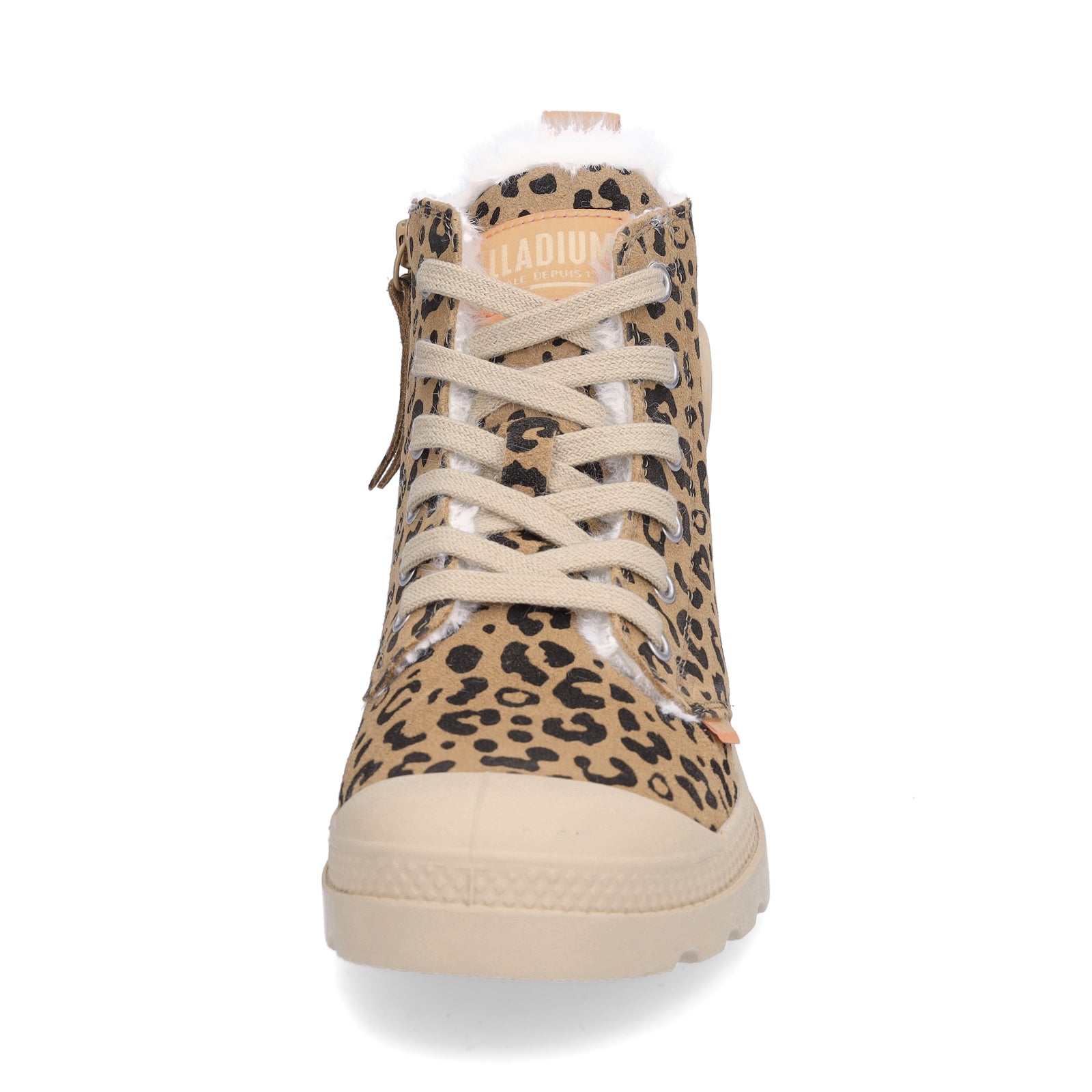 Palladium Damen Sneaker Pampa Hi Zip Wl braun Leo