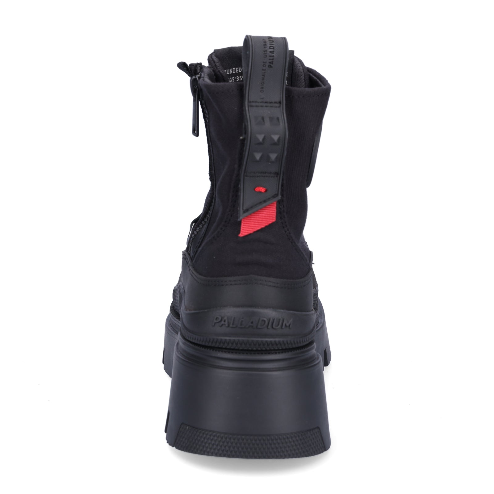 Palladium women's lace-up boot Pallasquad Zip Tx black