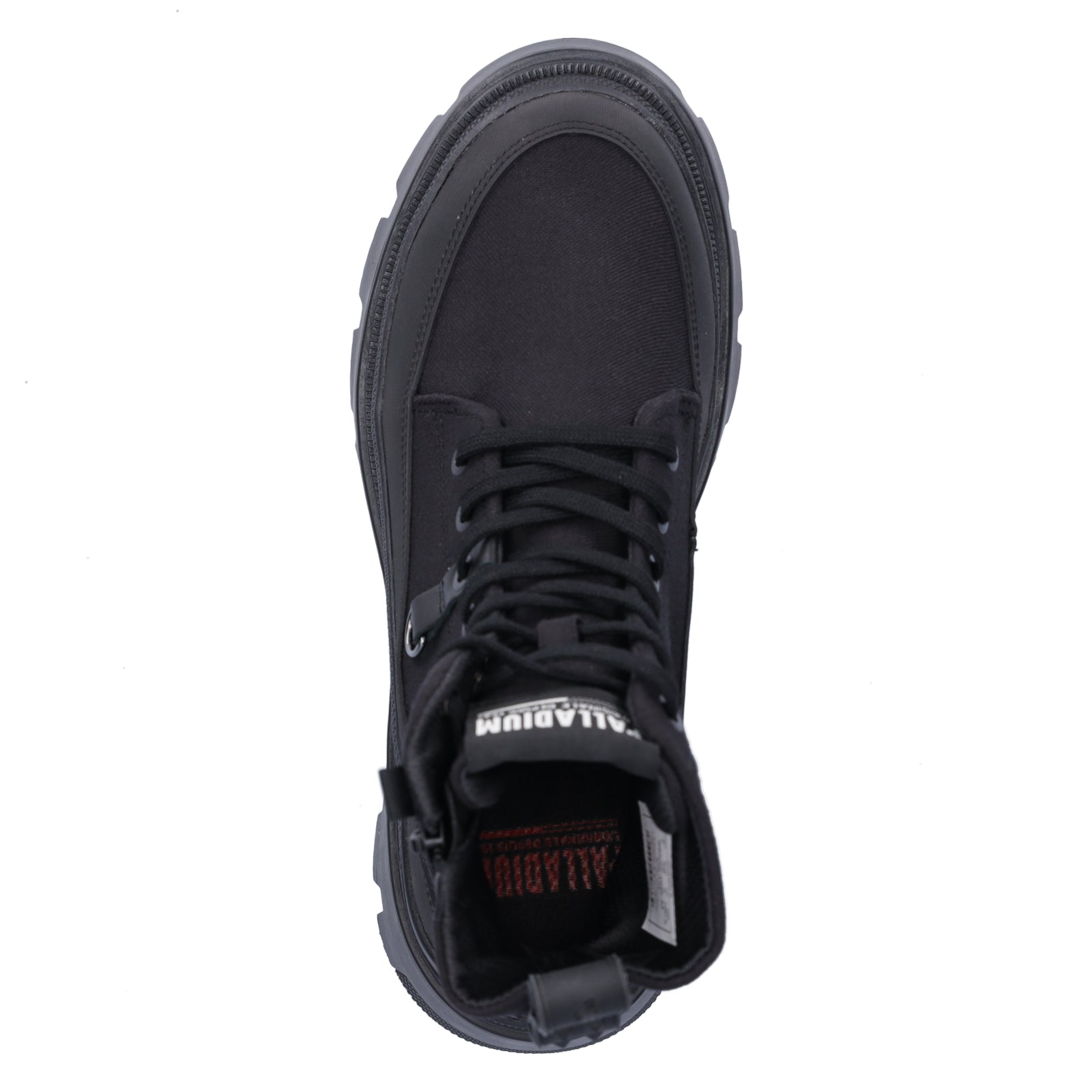 Palladium women's lace-up boot Pallasquad Zip Tx black