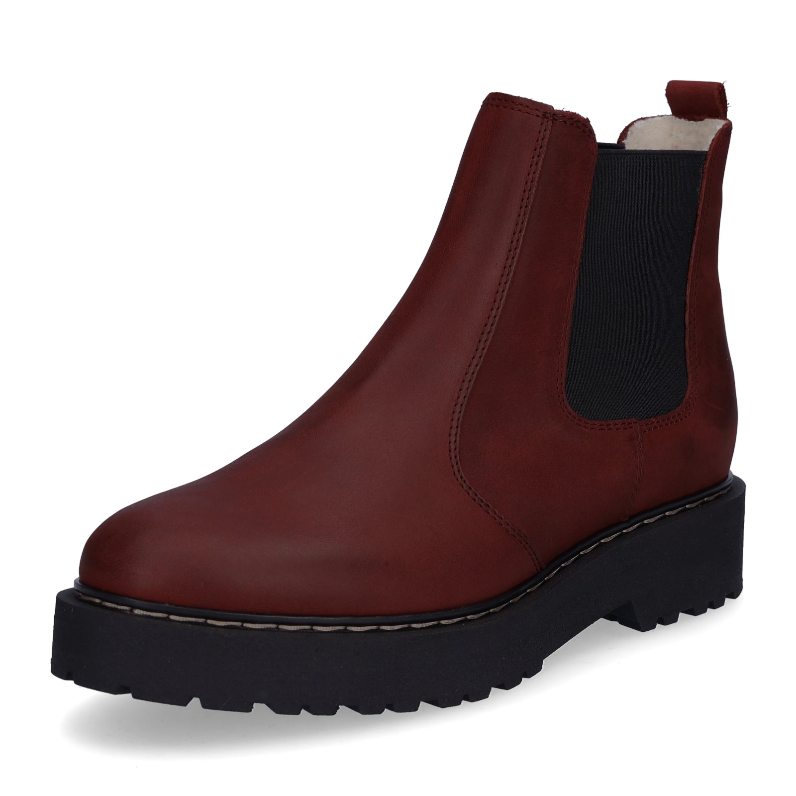 Palpa Damen Chelsea Boot bordeaux