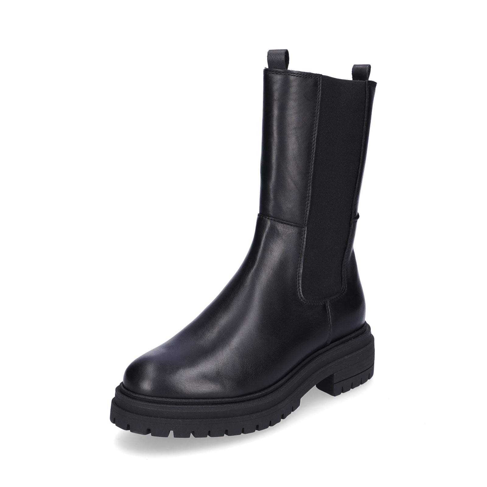 Palpa Damen Chelsea Stiefel schwarz