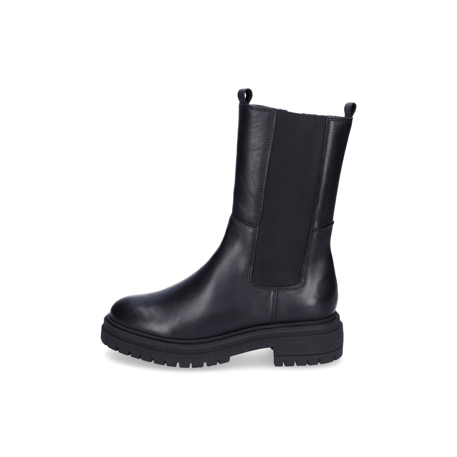 Palpa Damen Chelsea Stiefel schwarz