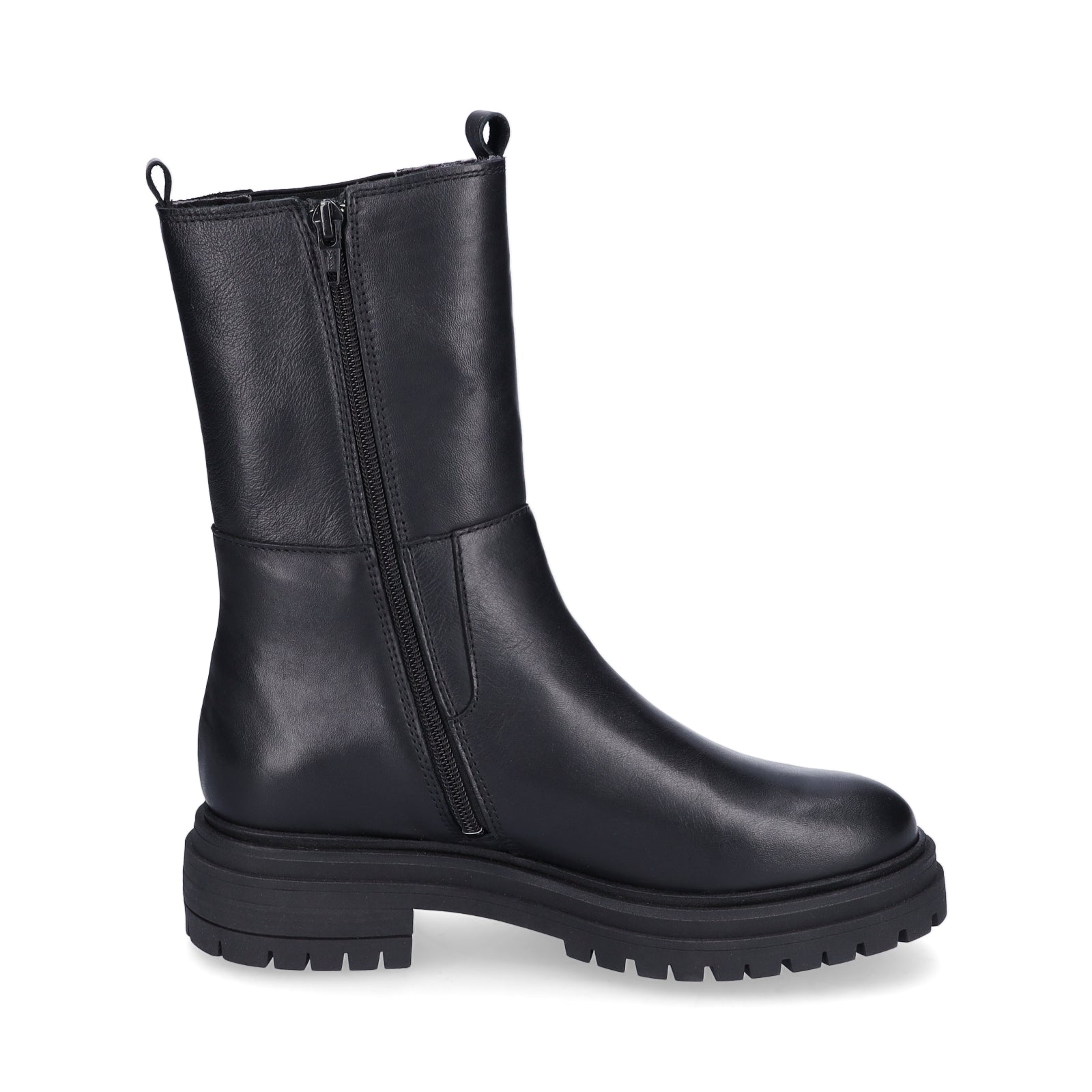 Palpa Damen Chelsea Stiefel schwarz