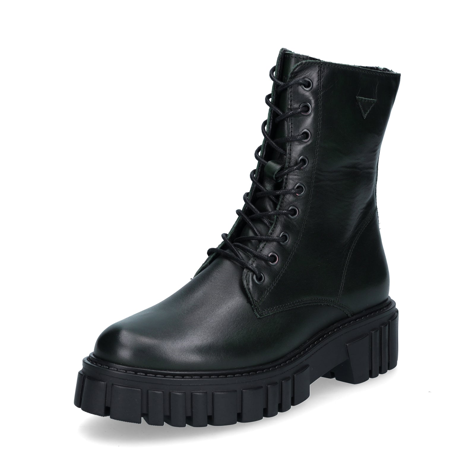 Palpa Damen Schnürstiefelette grün