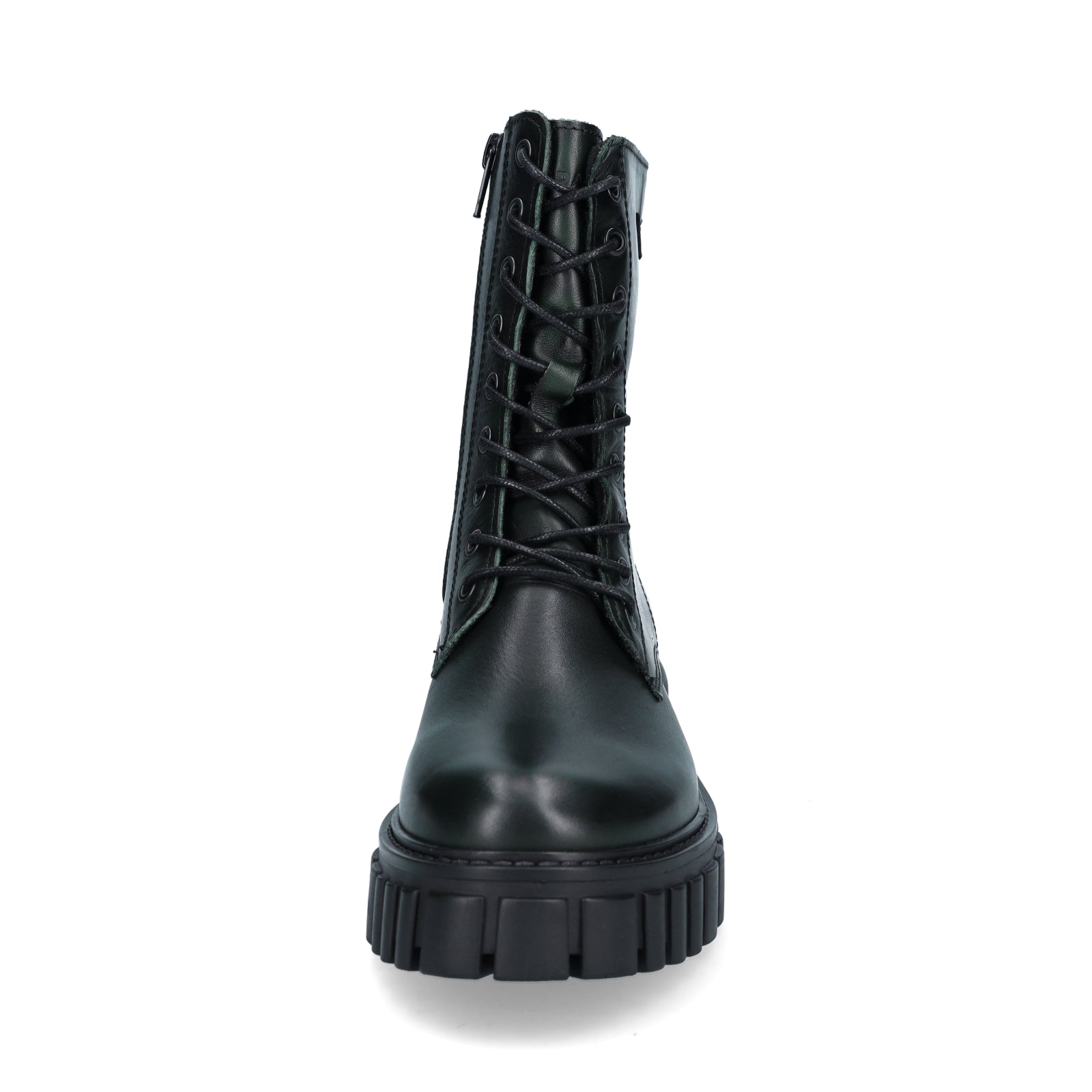 Palpa Damen Schnürstiefelette grün