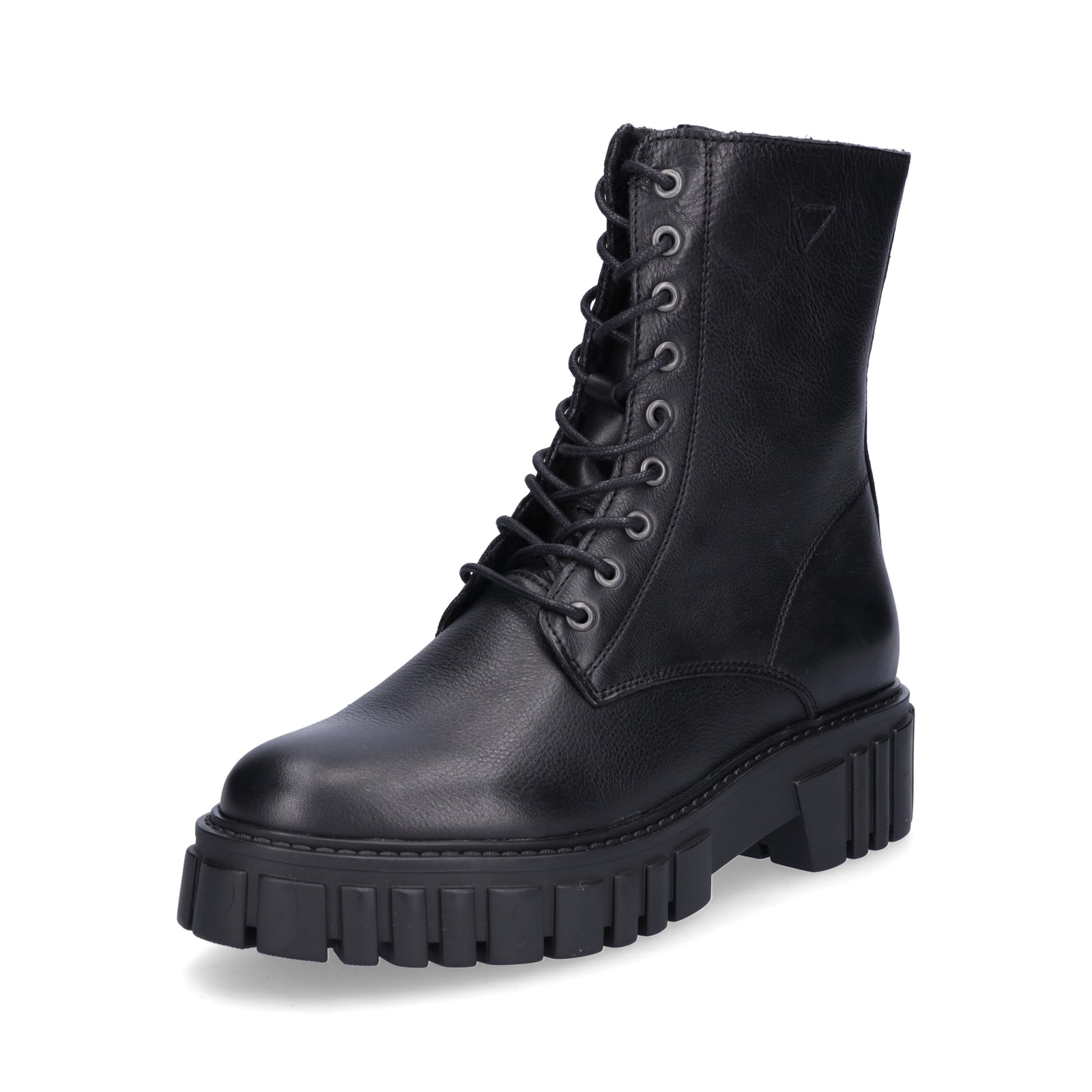 Palpa Damen Schnürstiefelette schwarz