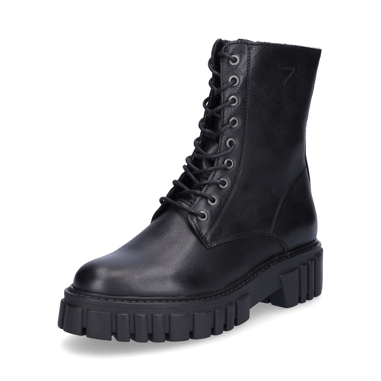 Palpa Damen Schnürstiefelette schwarz