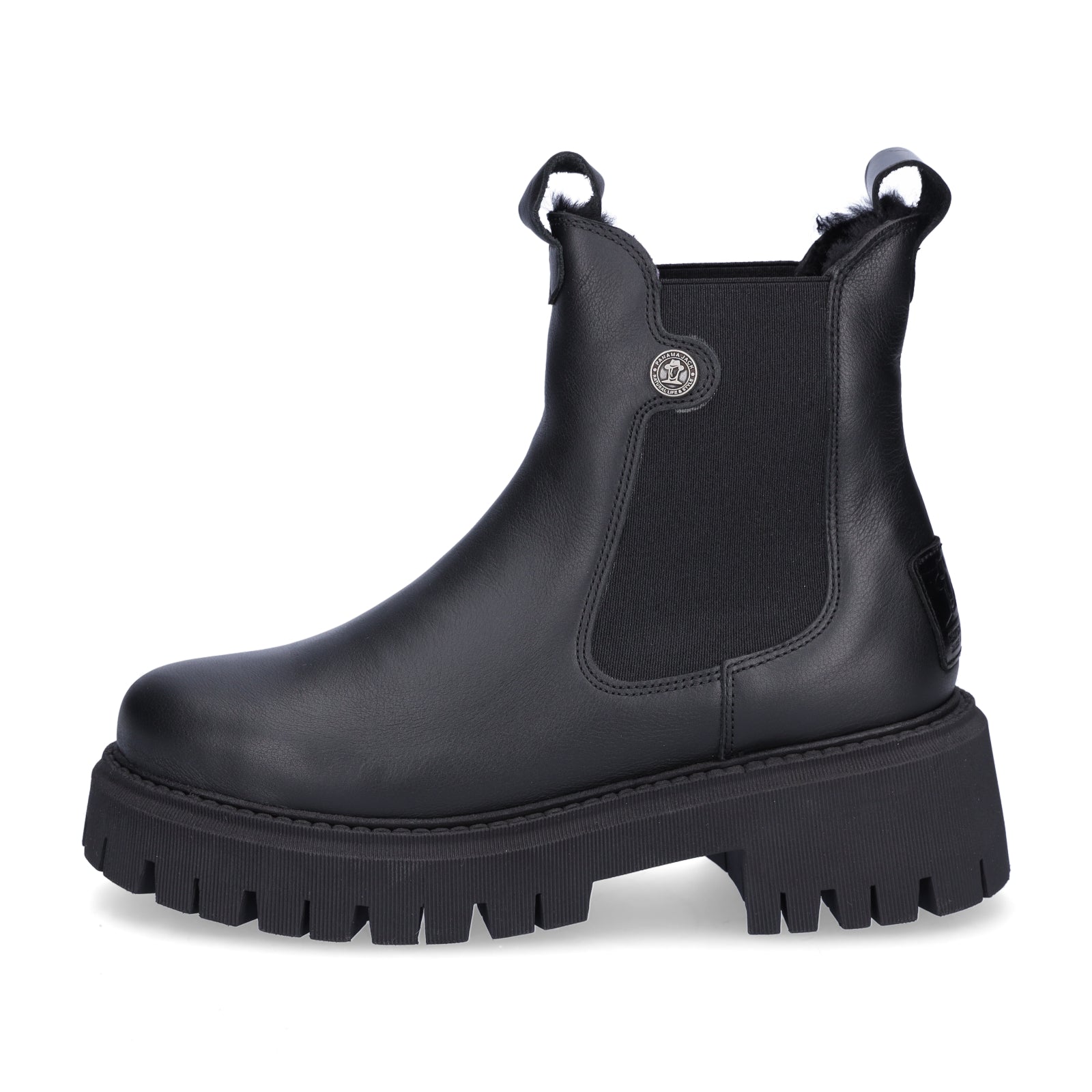 Panama Jack Damen Chelsea Boot schwarz