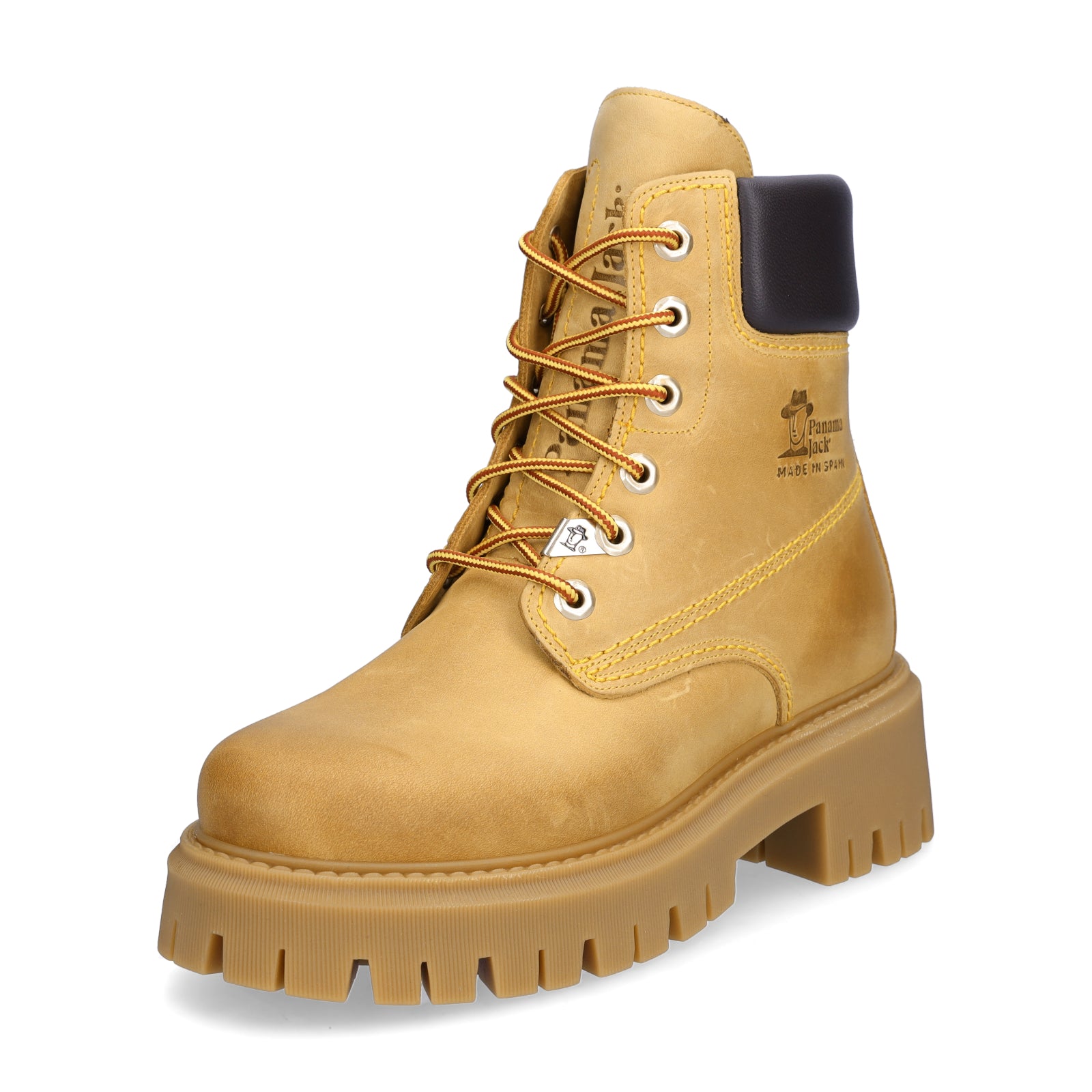 Panama Jack Damen Schnürboot vintage