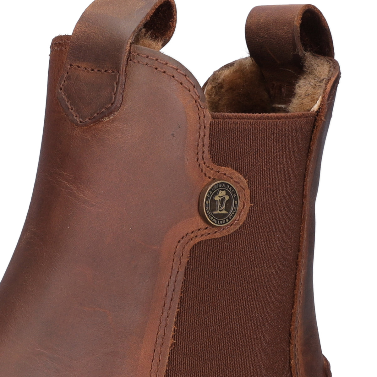 Panama Jack Women's Chelsea Boot Brown