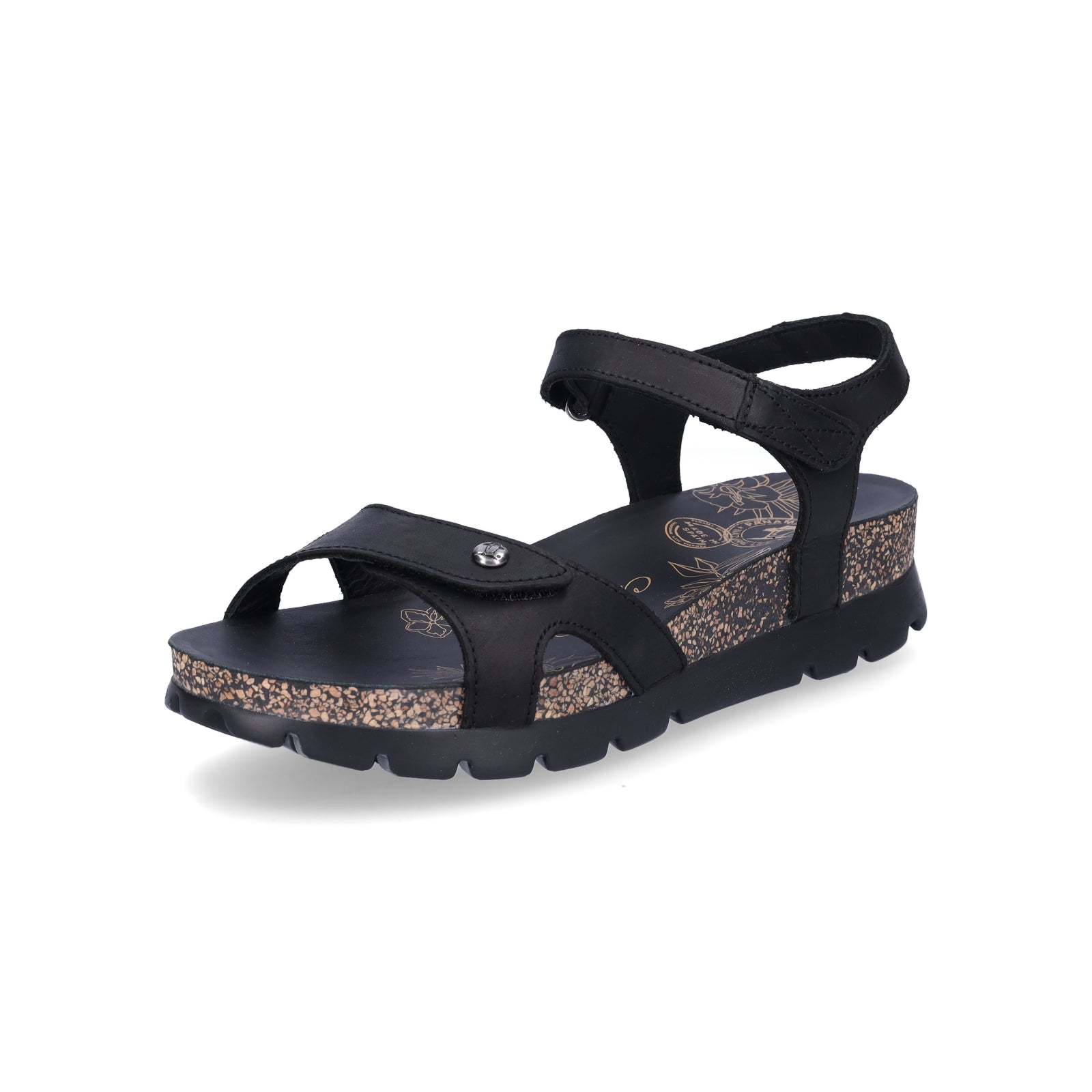 Panama Jack Damen Sandale schwarz