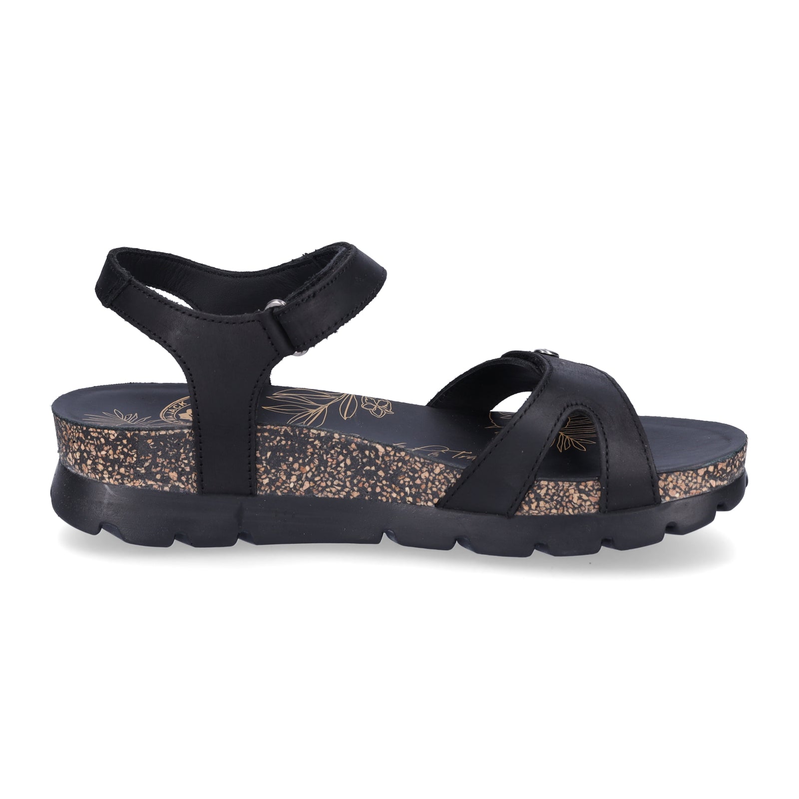 Panama Jack Damen Sandale schwarz