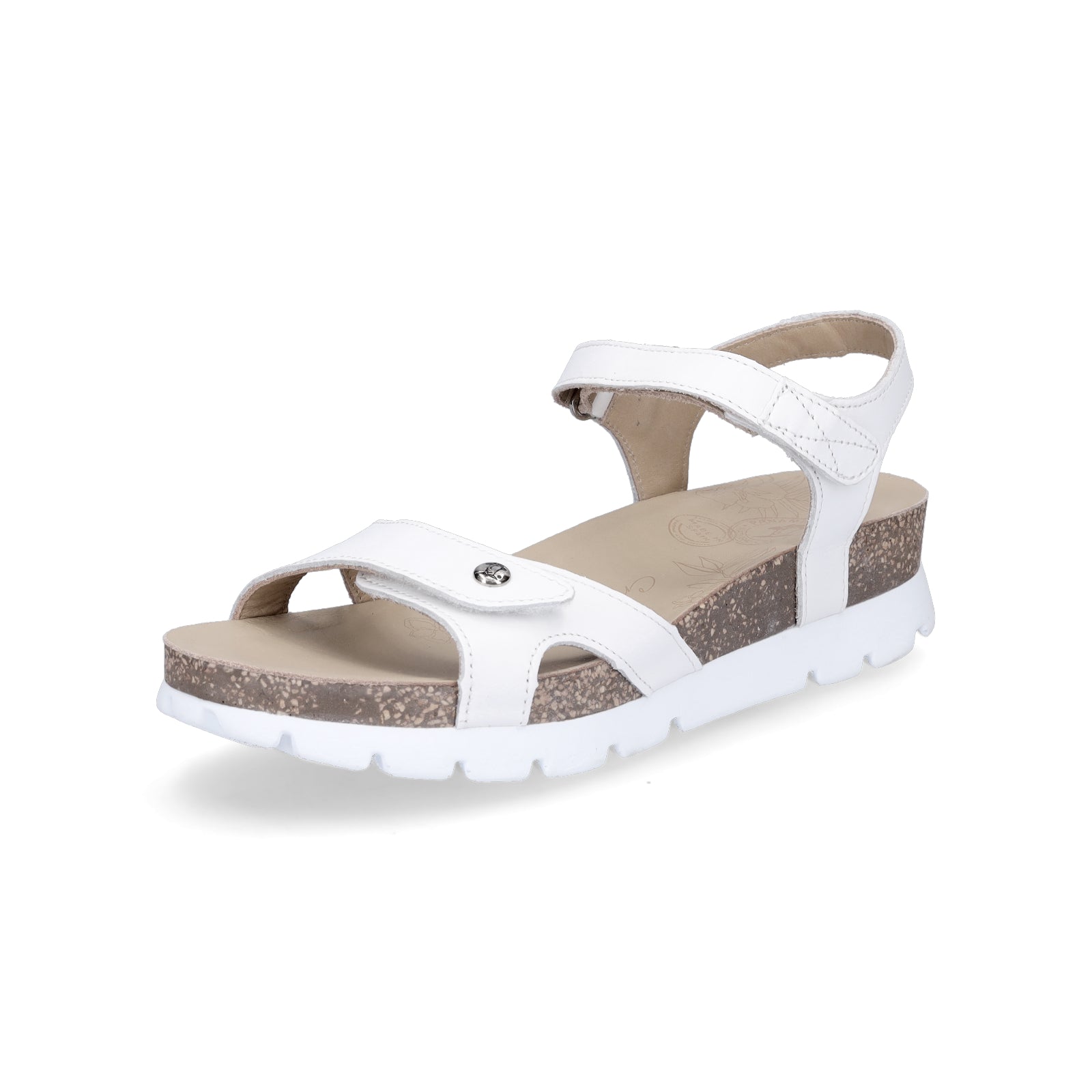 Panama Jack women's sandals white