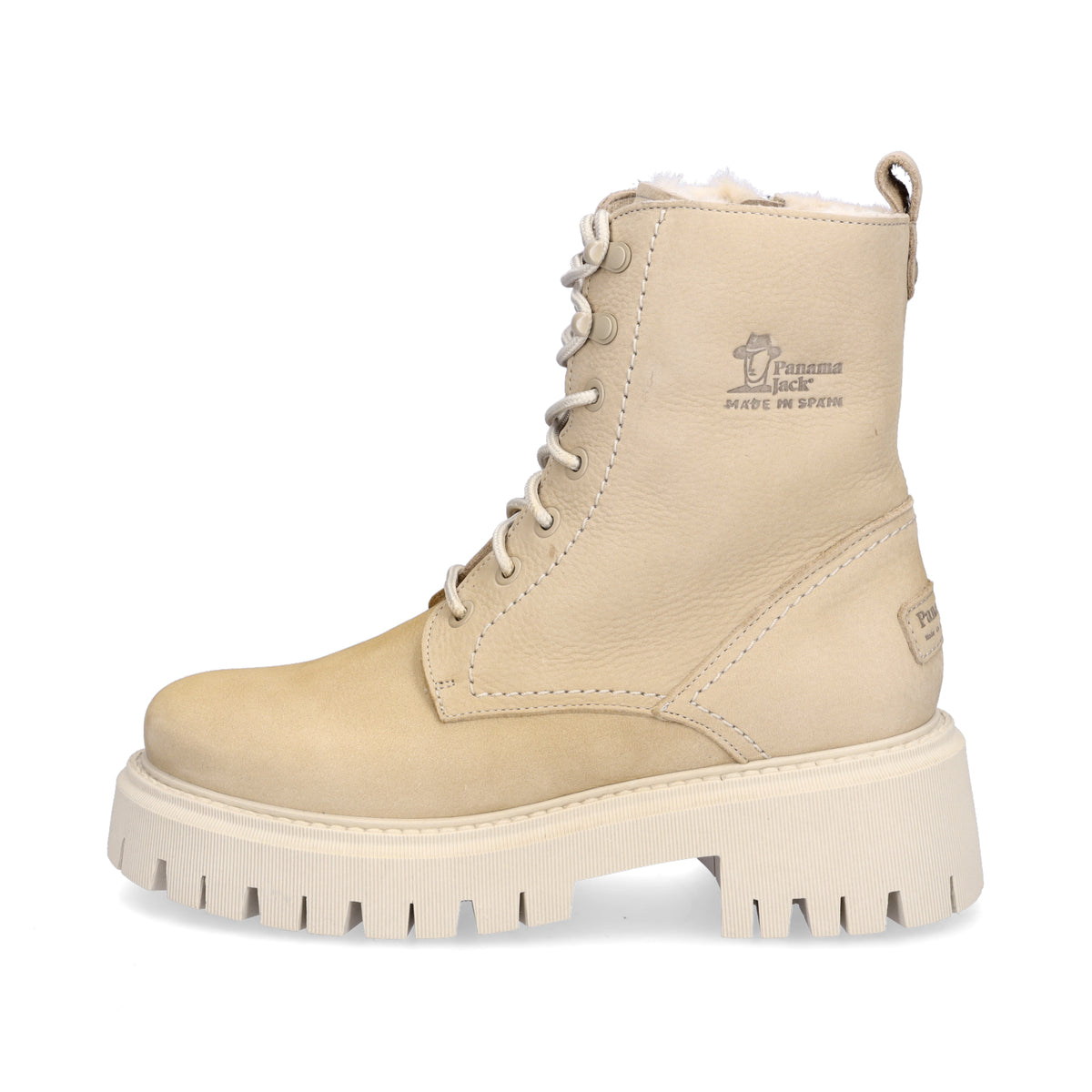 Panama Jack Damen Schnürboot beige