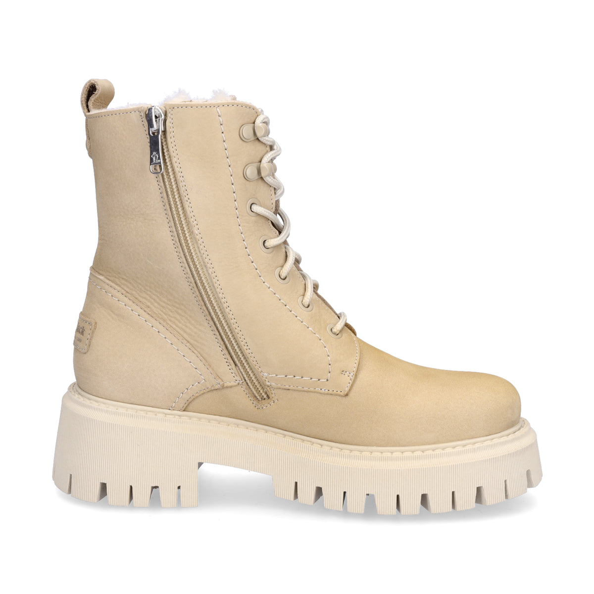 Panama Jack Damen Schnürboot beige