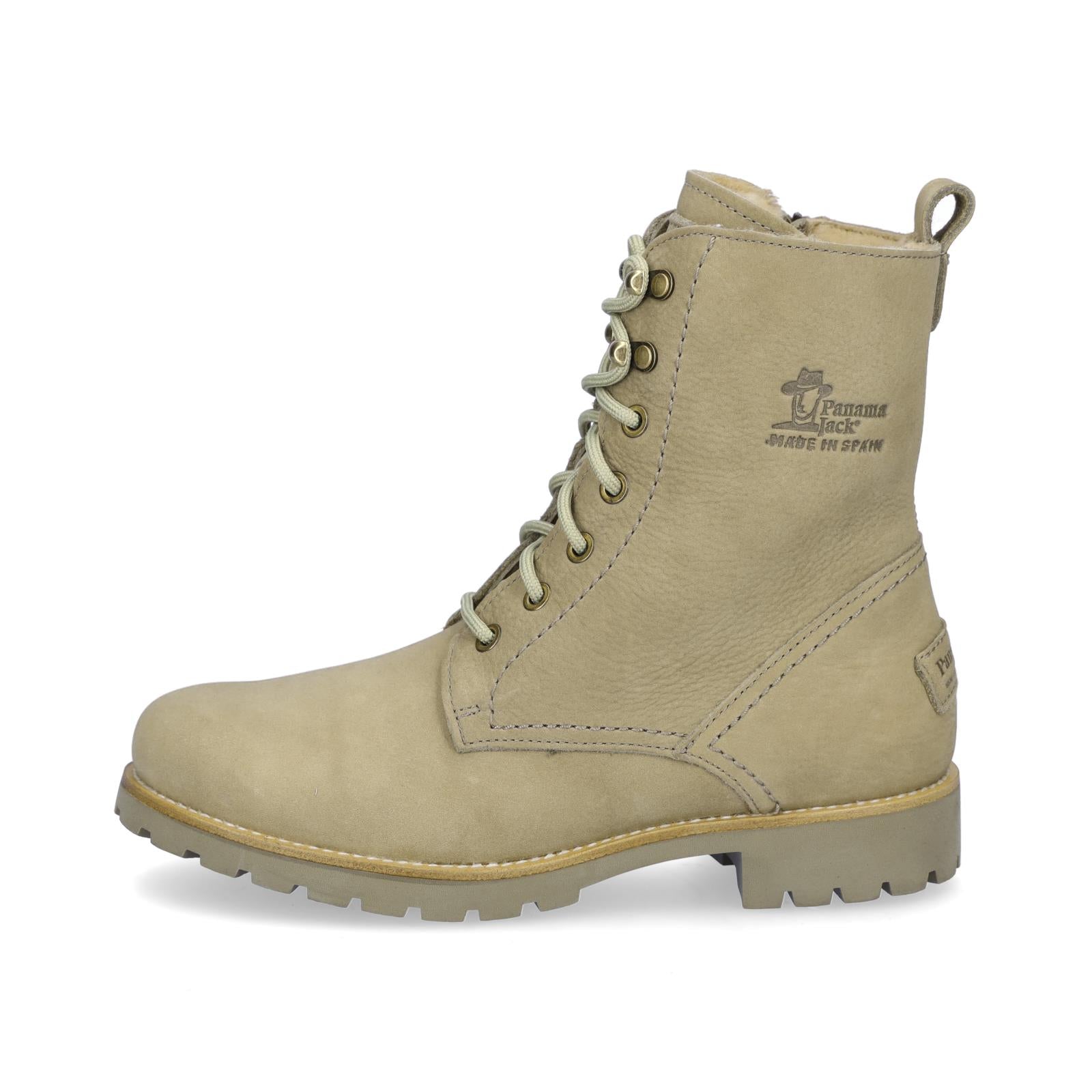 Panama Jack Damen Schnürboot khaki
