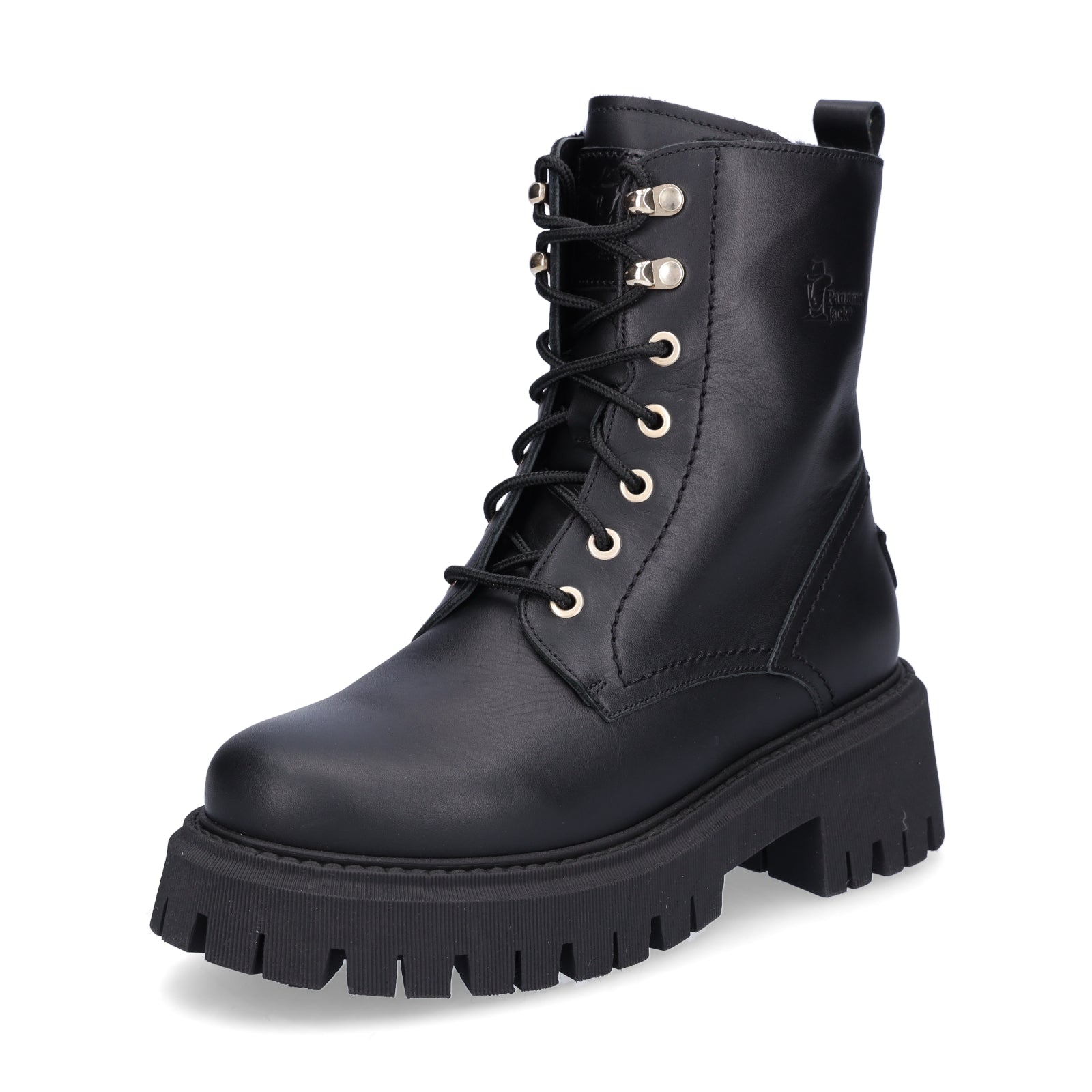 Panama Jack Damen Schnürboot schwarz