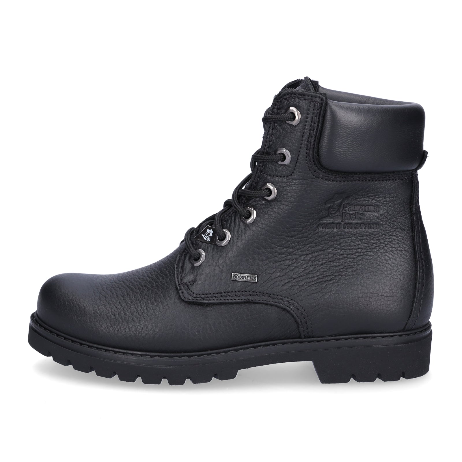 Panama Jack Damen Schnürboot schwarz