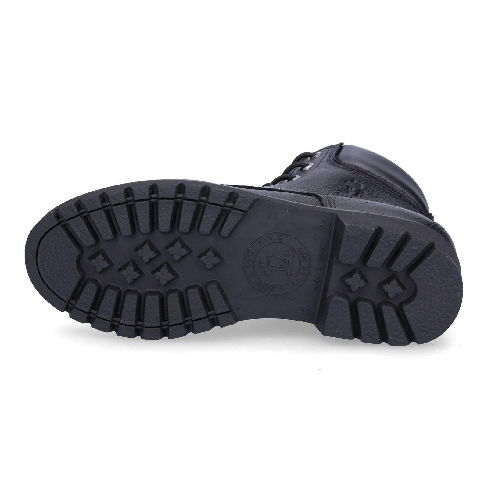 Panama Jack Damen Schnürboot schwarz