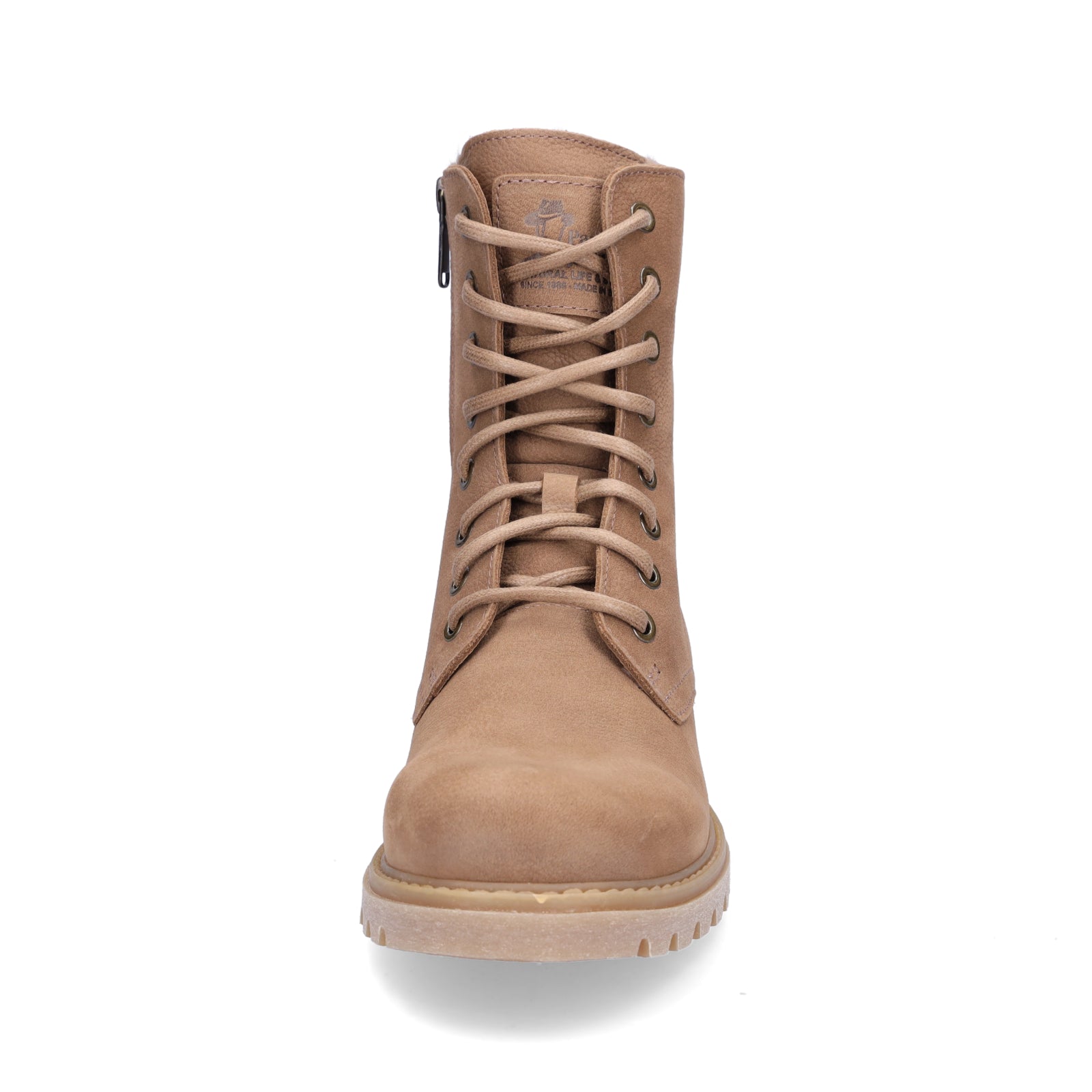 Panama Jack Damen Schnürstiefelette taupe