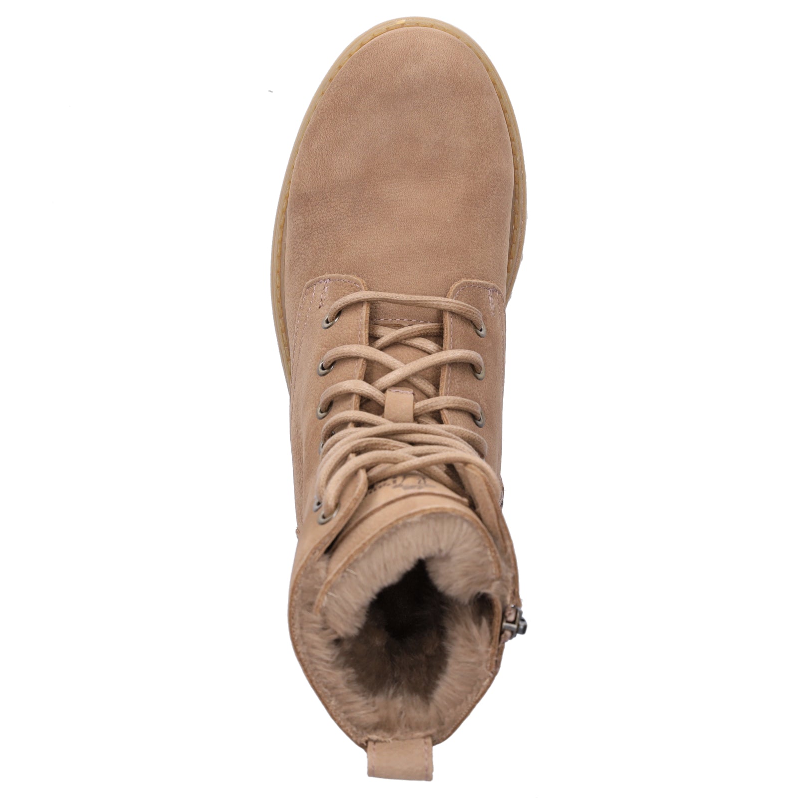 Panama Jack Damen Schnürstiefelette taupe