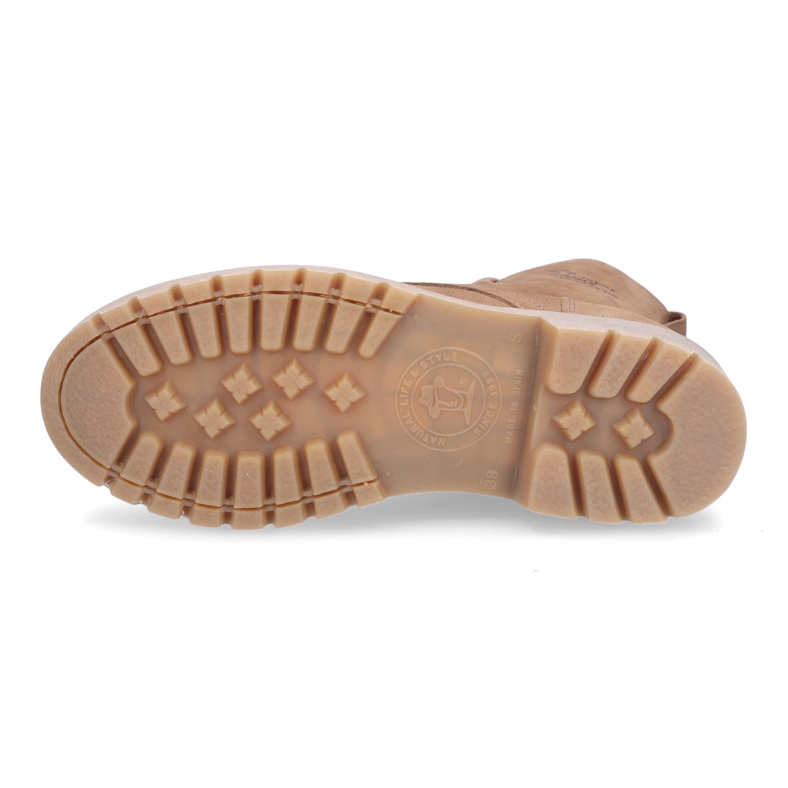 Panama Jack Damen Schnürstiefelette taupe