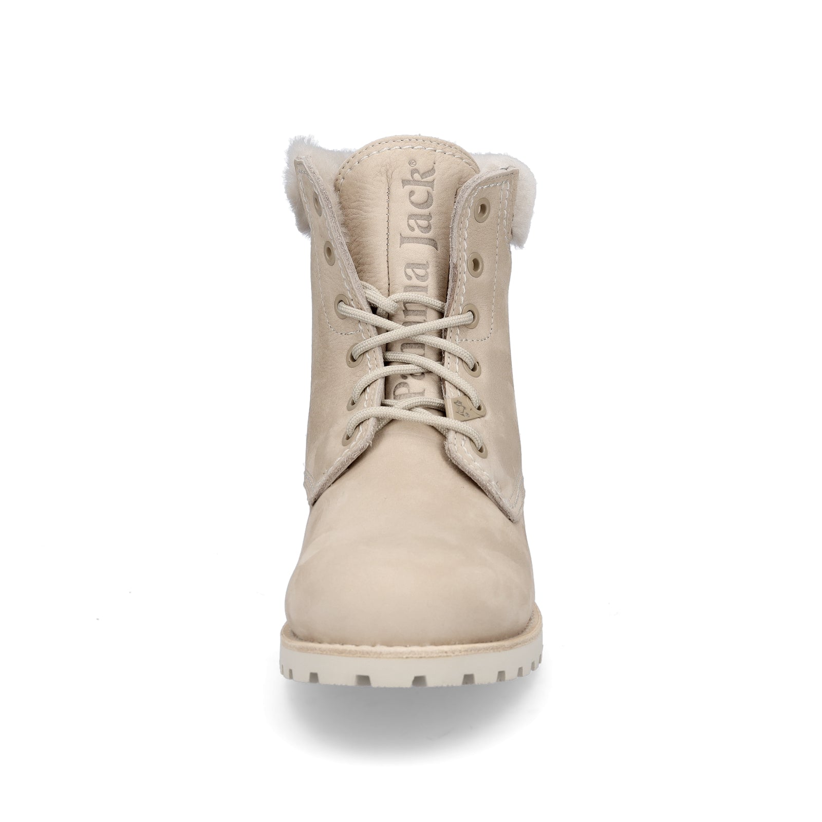 Panama Jack Damen Schnürstiefelette beige