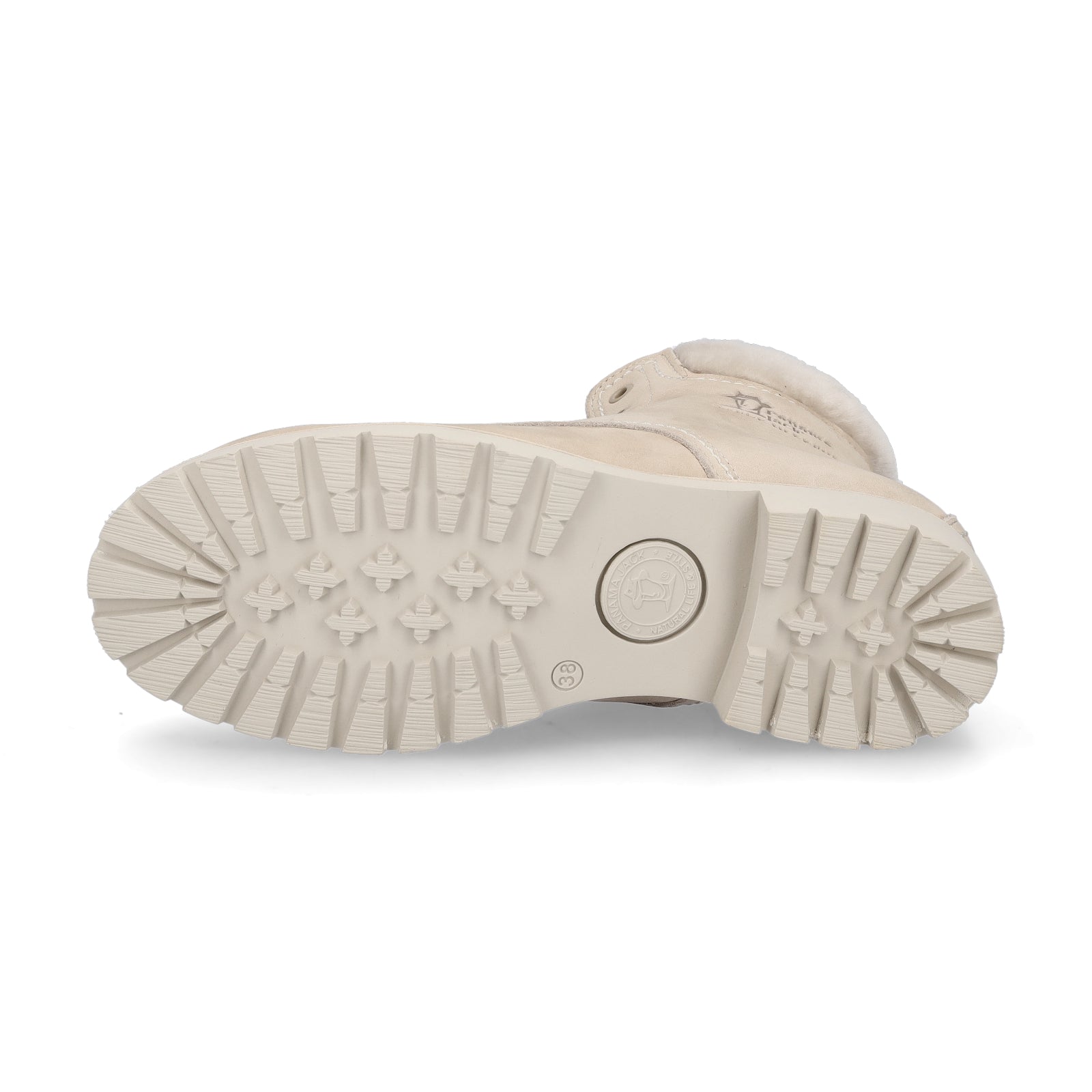 Panama Jack Damen Schnürstiefelette beige