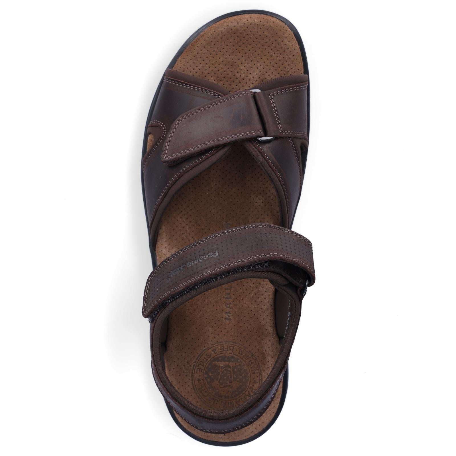 Panama Jack Herren Sandale dunkelbraun