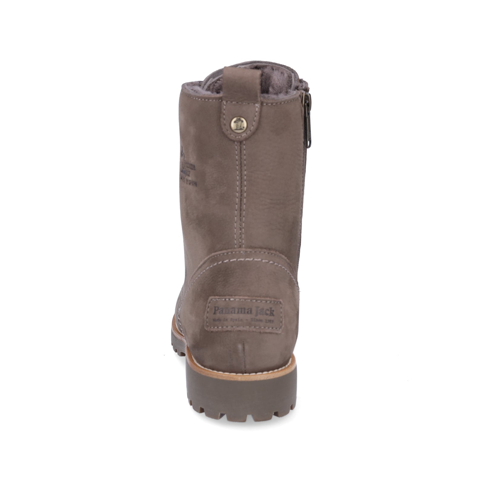Panama Jack Damen Schnürstiefelette taupe grau