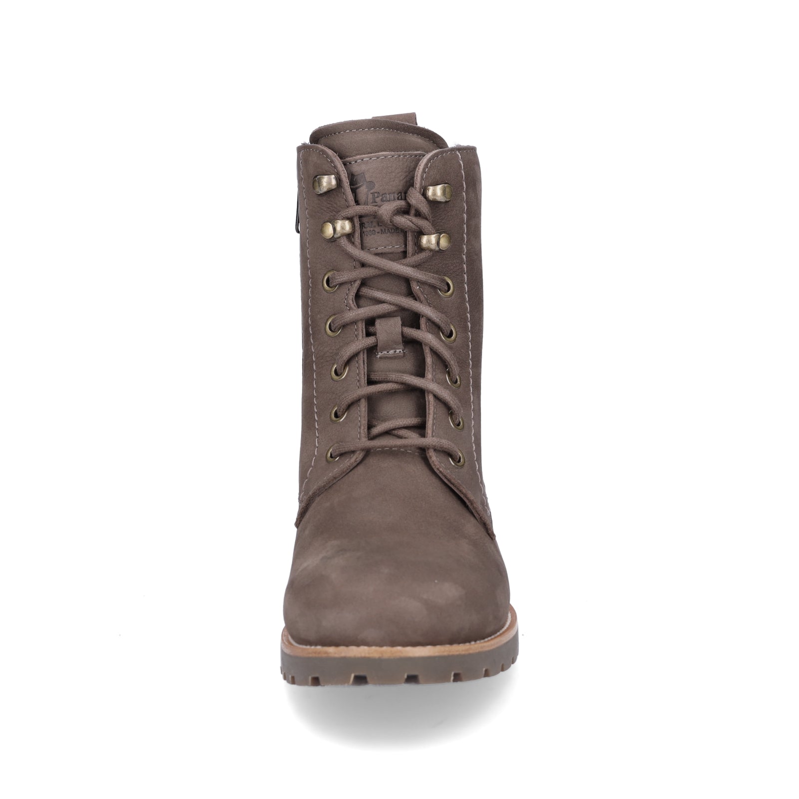 Panama Jack Damen Schnürstiefelette taupe grau