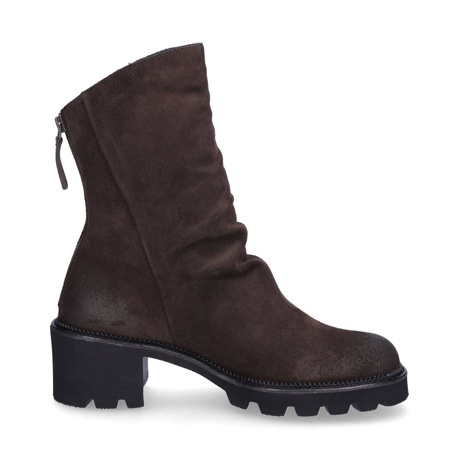Paul Green Damen Boot dunkelbraun