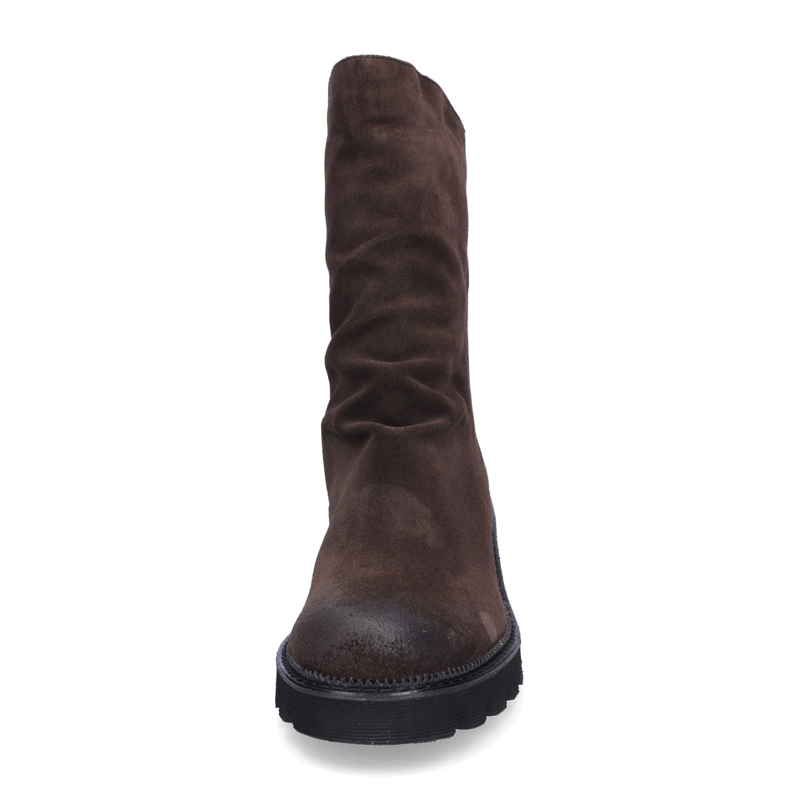 Paul Green Damen Boot dunkelbraun