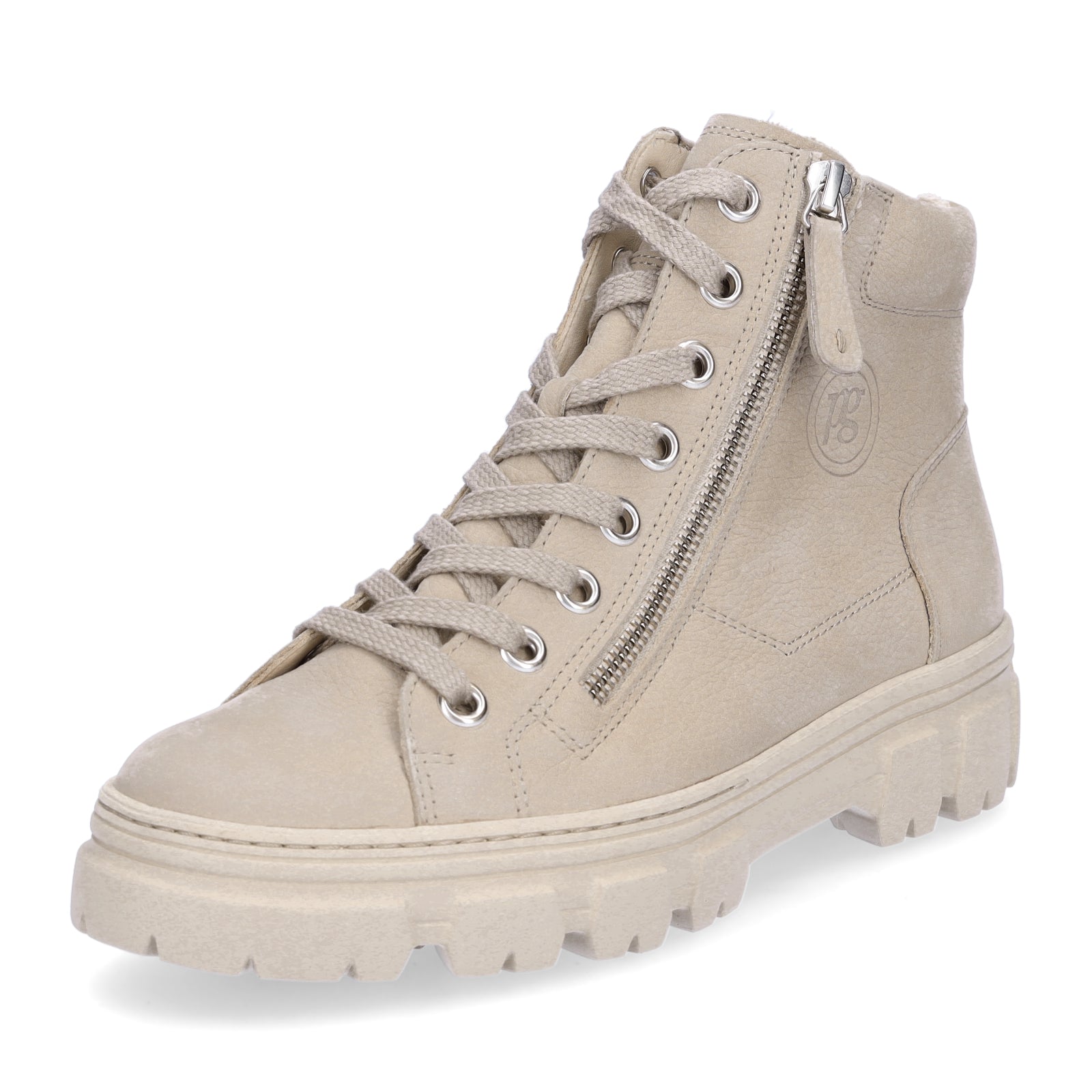 Paul Green Damen High-Top Sneaker beige