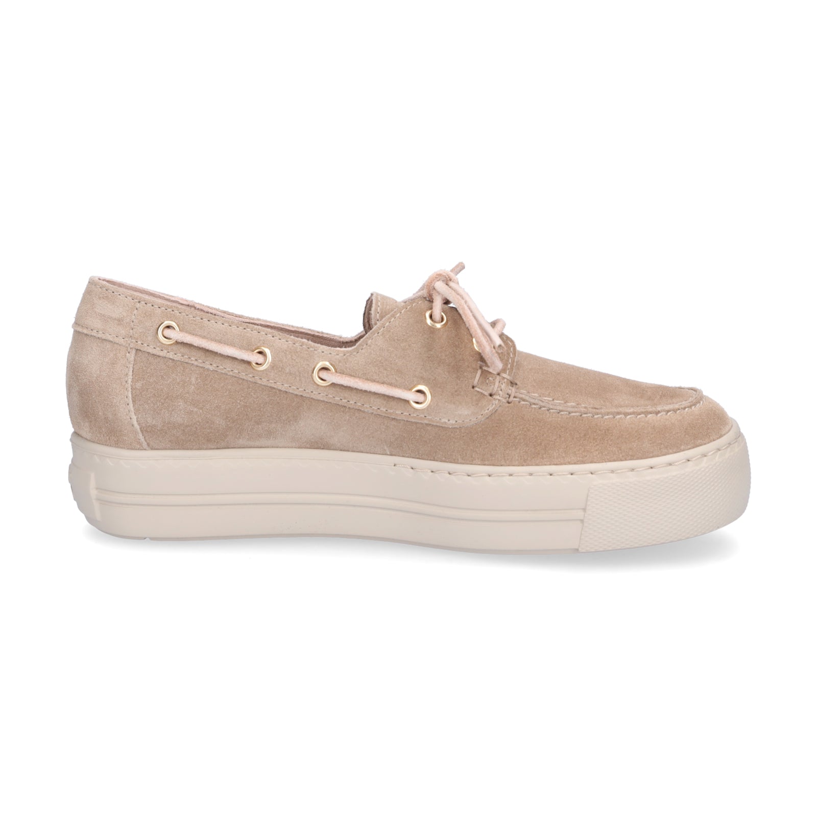 Paul Green Damen Plateau Mokassin beige