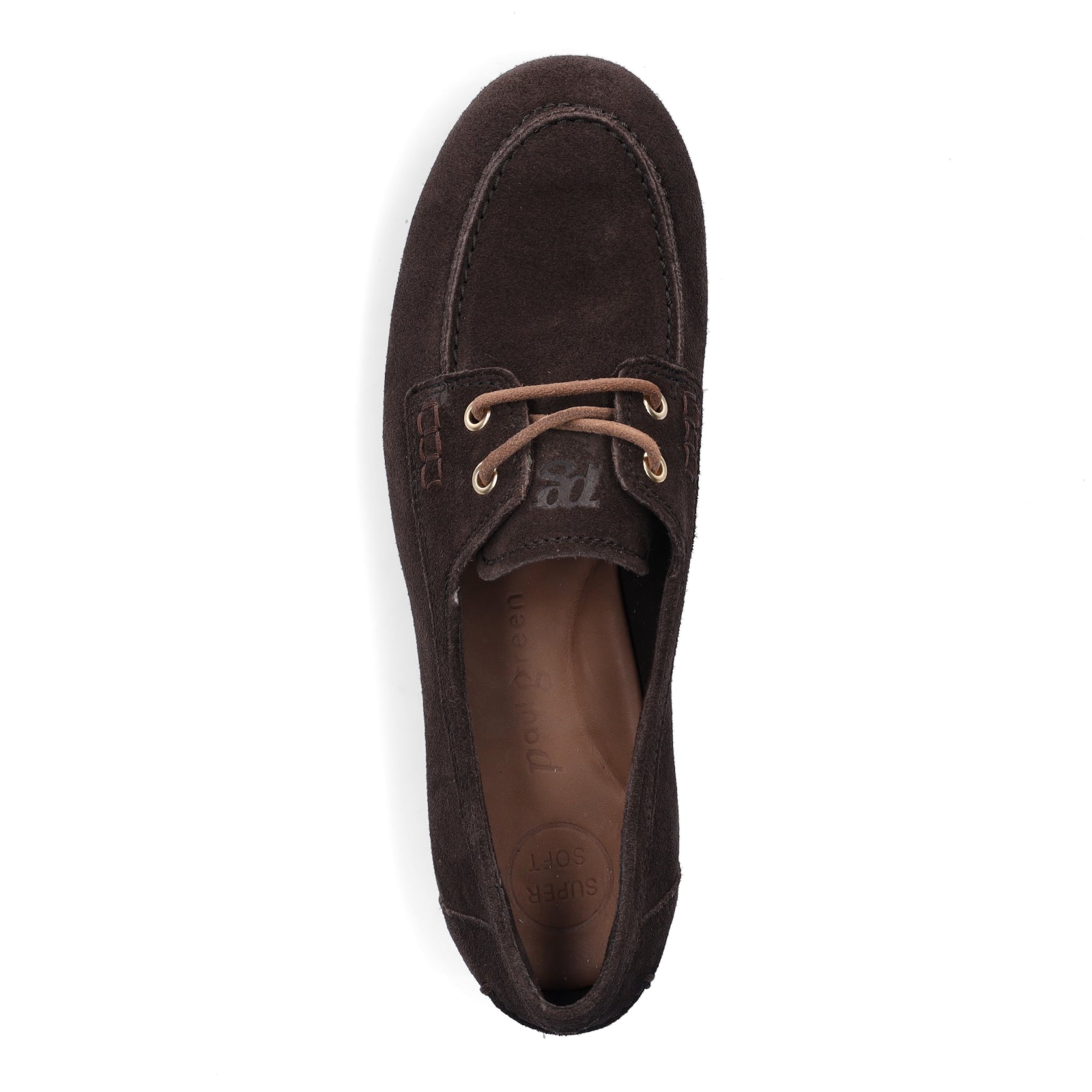 Paul Green women leather loafer blue