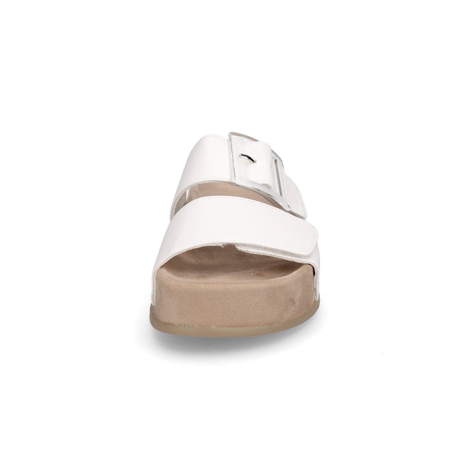 Paul Green Damen Pantolette weiß