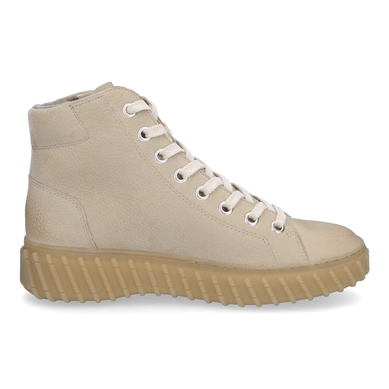 Paul Green Damen High-Top Sneaker beige