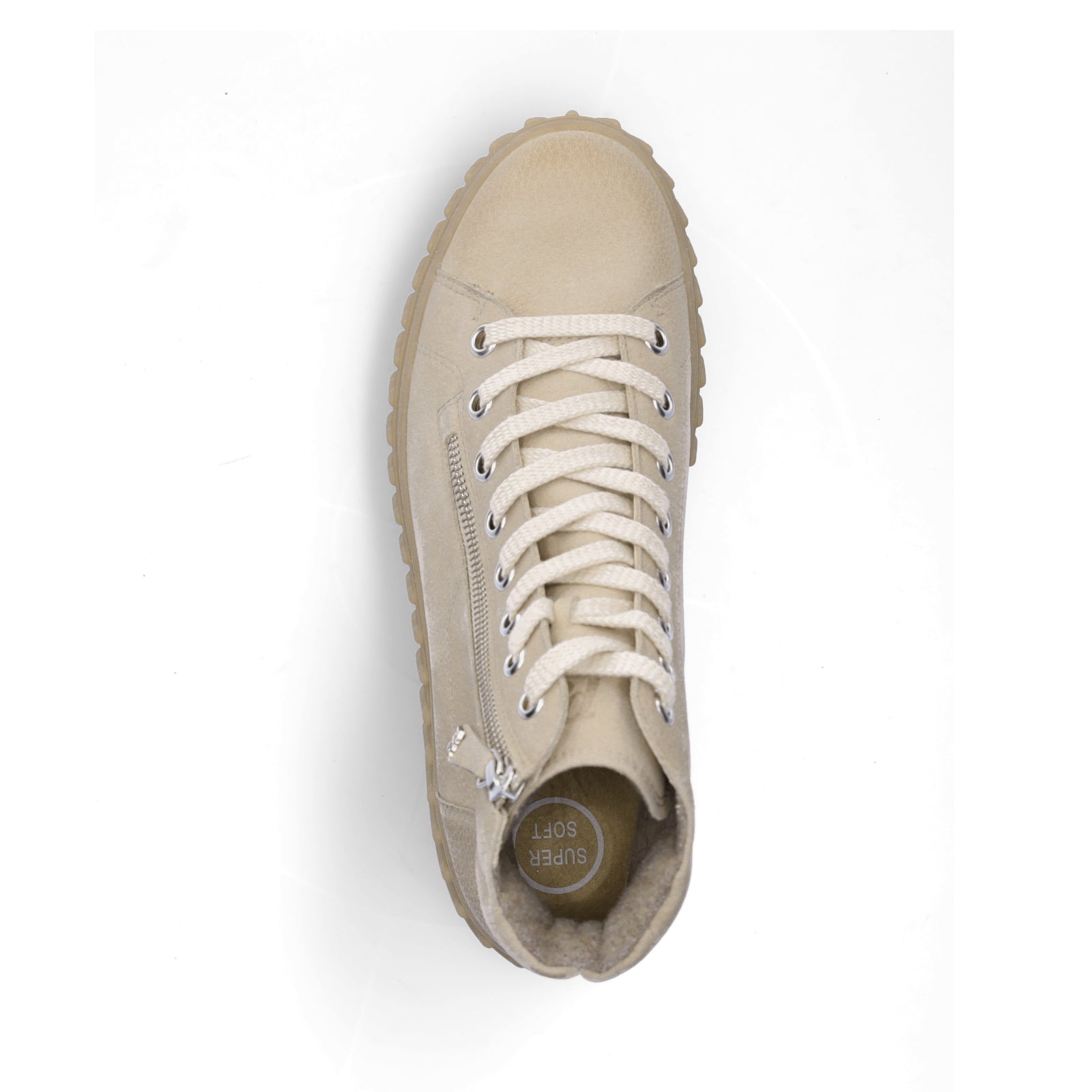 Paul Green Damen High-Top Sneaker beige